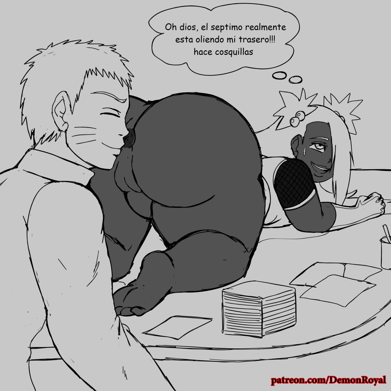 [Demon royal] Chocho & Naruto (spanish) 画像番号 1