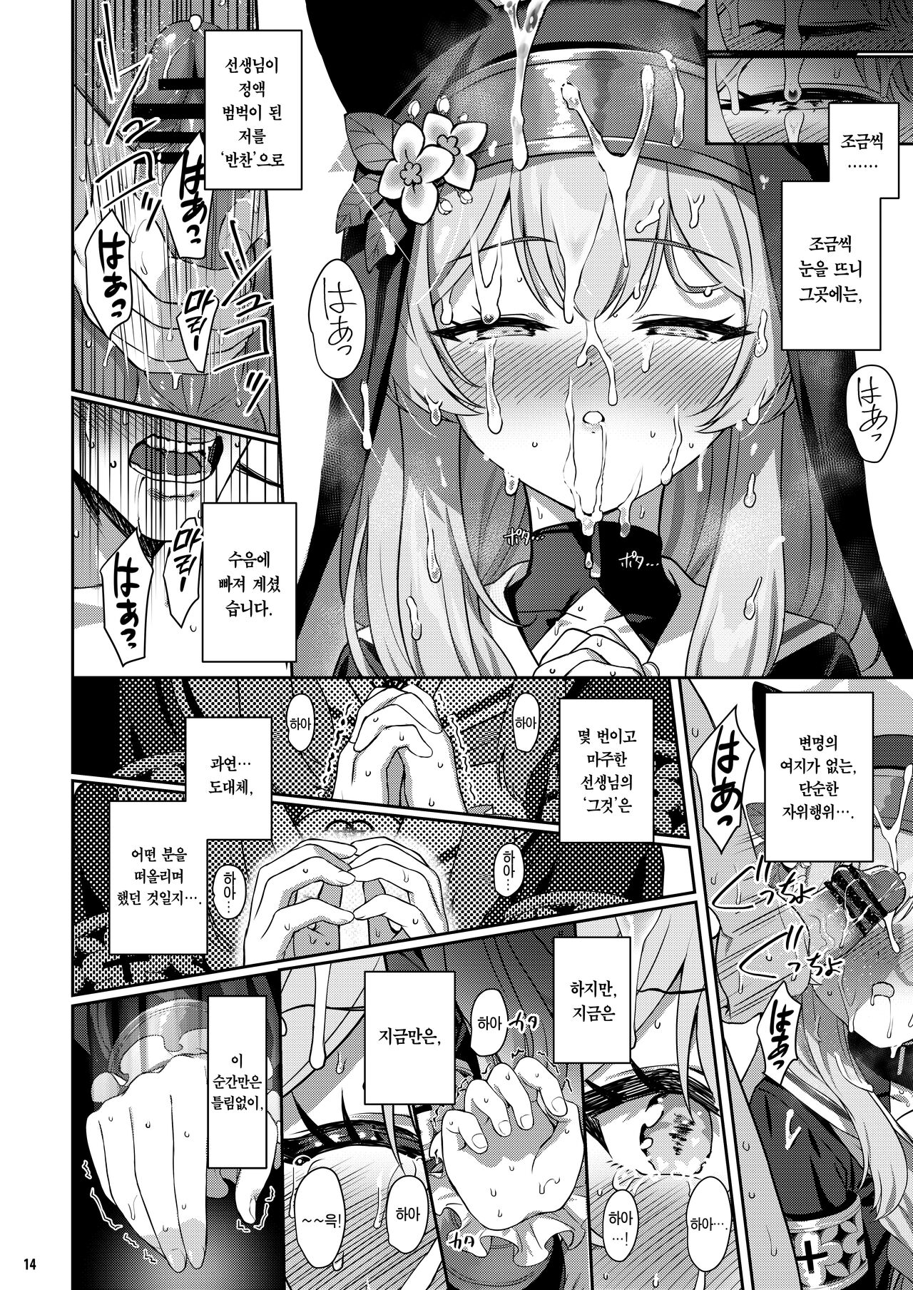 (C103) [Horizontal World (Matanonki)] Idaraku | 타락 (Blue Archive) [Korean] [Team Edge] [Digital] numero di immagine  13