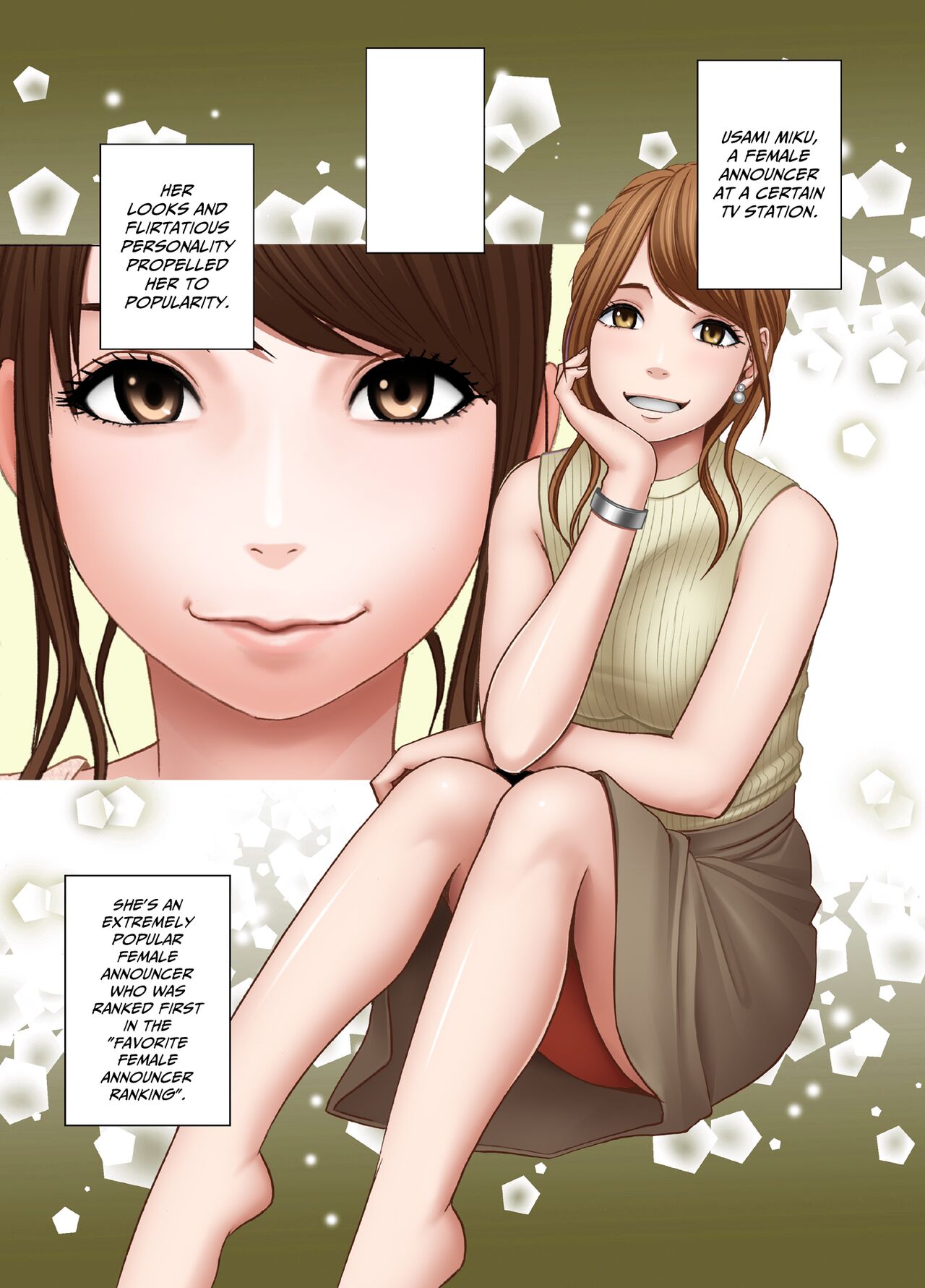 [Crimson] namaiki na jyoshi anaunser ga kakushita AD ni wakaraserareru made [Eng] 图片编号 2