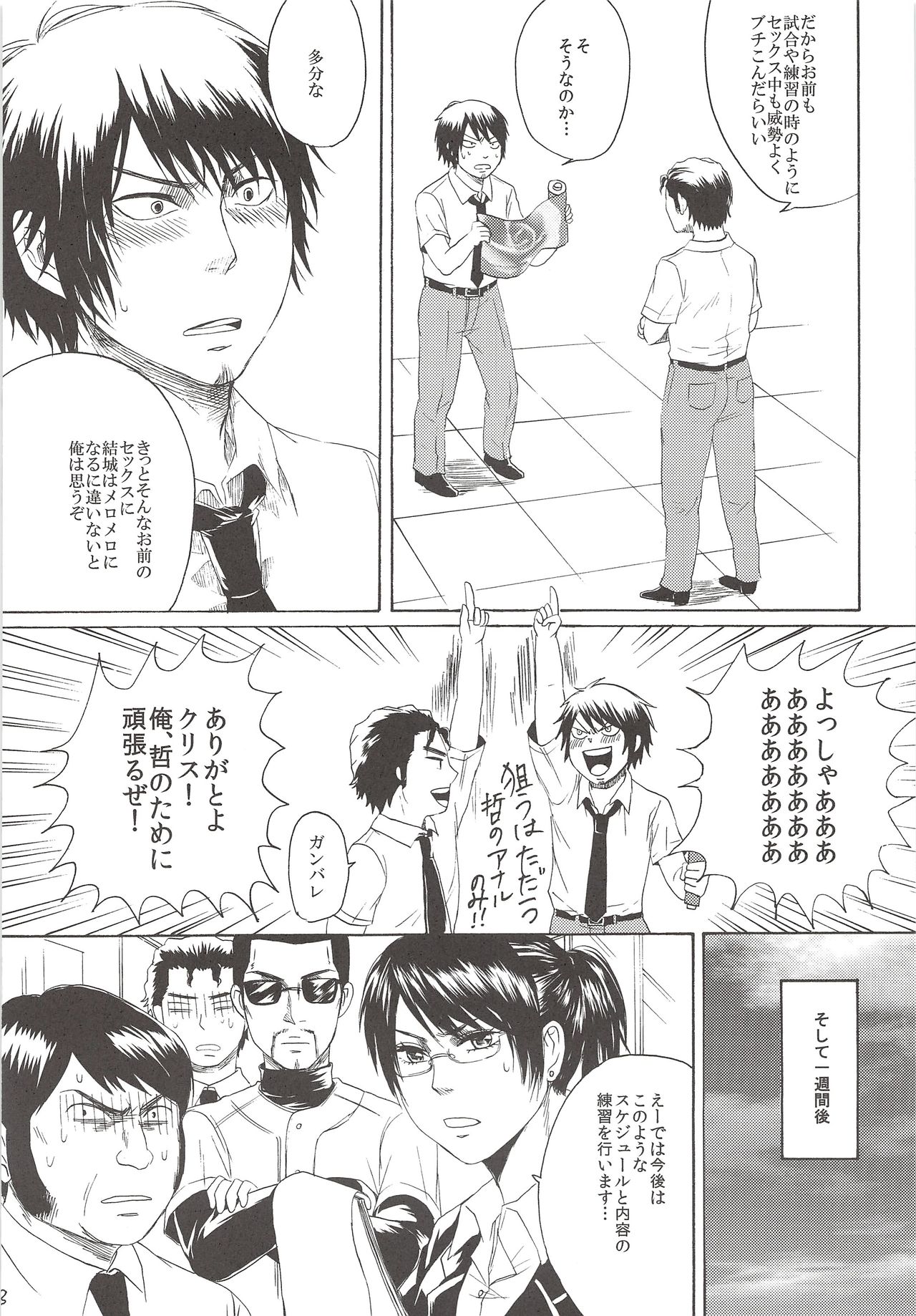 [ShirokuroAniki(Sanden)] Perfect ERO(Jun×Tetsu)(Ace of Diamond)(Gay/Shota/Jap) numero di immagine  7