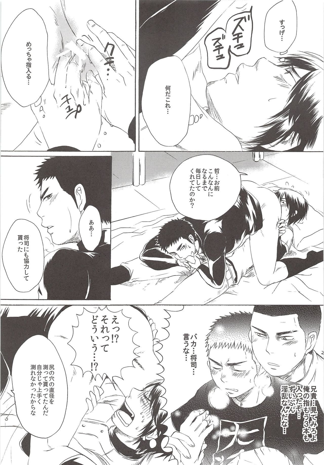 [ShirokuroAniki(Sanden)] Perfect ERO(Jun×Tetsu)(Ace of Diamond)(Gay/Shota/Jap) numero di immagine  20