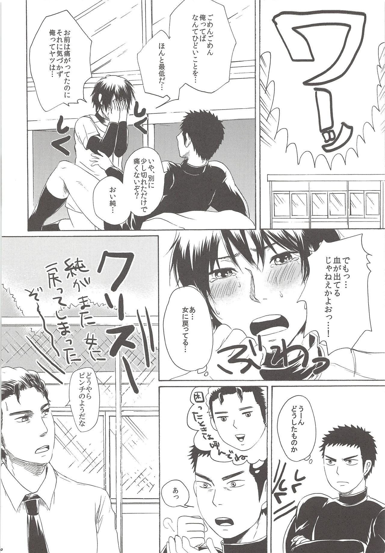 [ShirokuroAniki(Sanden)] Perfect ERO(Jun×Tetsu)(Ace of Diamond)(Gay/Shota/Jap) numero di immagine  25