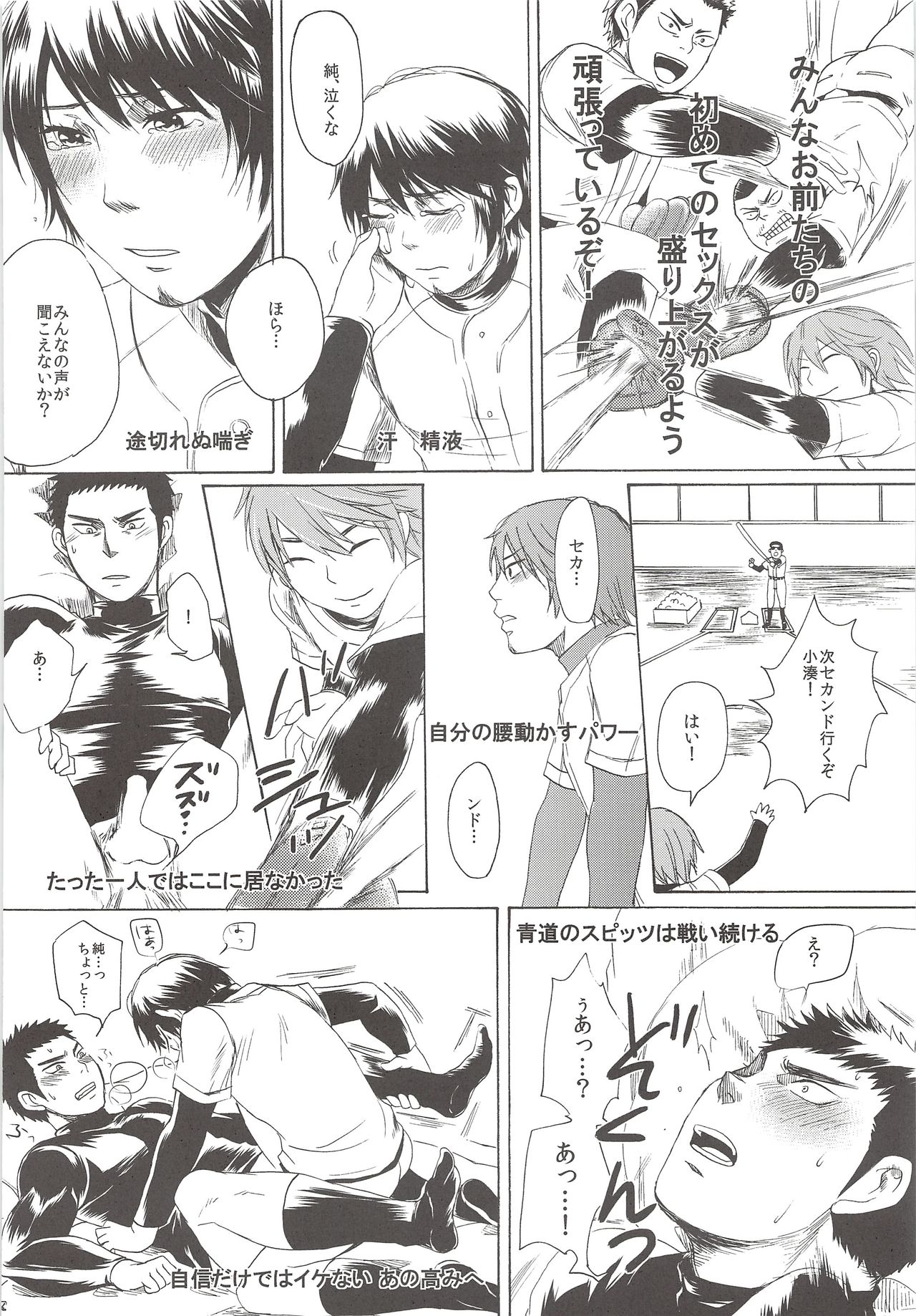 [ShirokuroAniki(Sanden)] Perfect ERO(Jun×Tetsu)(Ace of Diamond)(Gay/Shota/Jap) numero di immagine  27