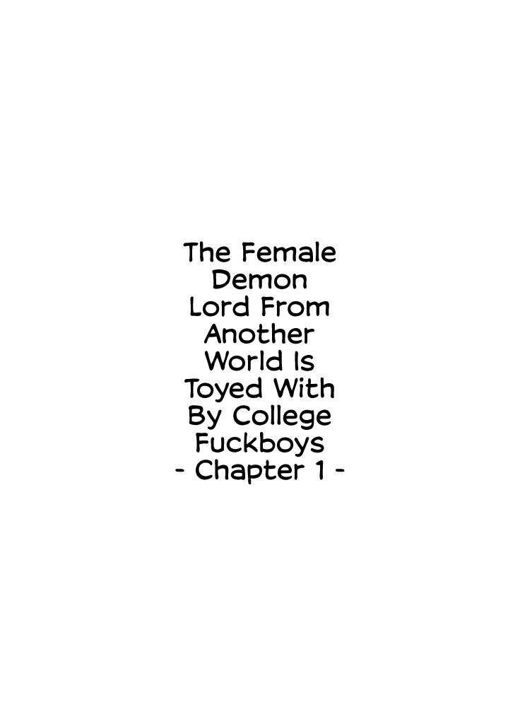 [Crimson] Isekai kara Yattekita Onna Maou-sama ga Charao no Daigakusei ni Yarareru Hanashi [ENG] numero di immagine  8