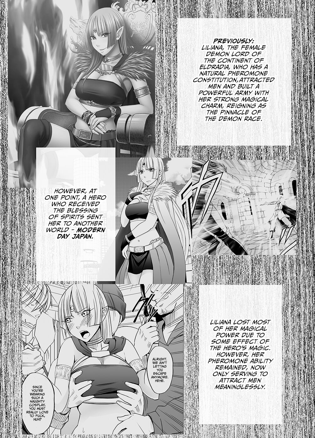 [Crimson] Isekai kara Yattekita Onna Maou-sama ga Manin Densha de Salaryman ni Chikan Sareru Hanashi [ENG] 图片编号 1