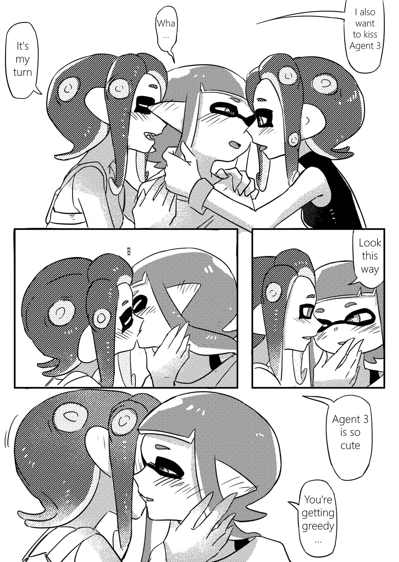 [Natsuiro] Futari Te, (Splatoon) [English] image number 4