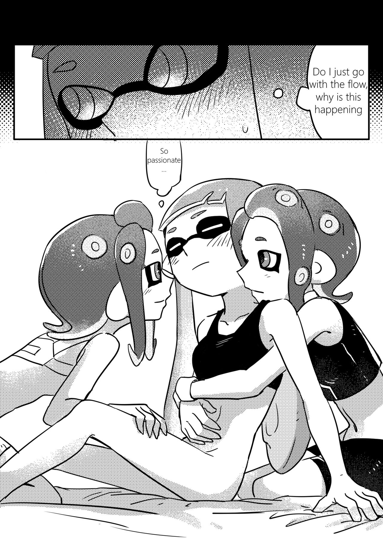[Natsuiro] Futari Te, (Splatoon) [English] image number 8