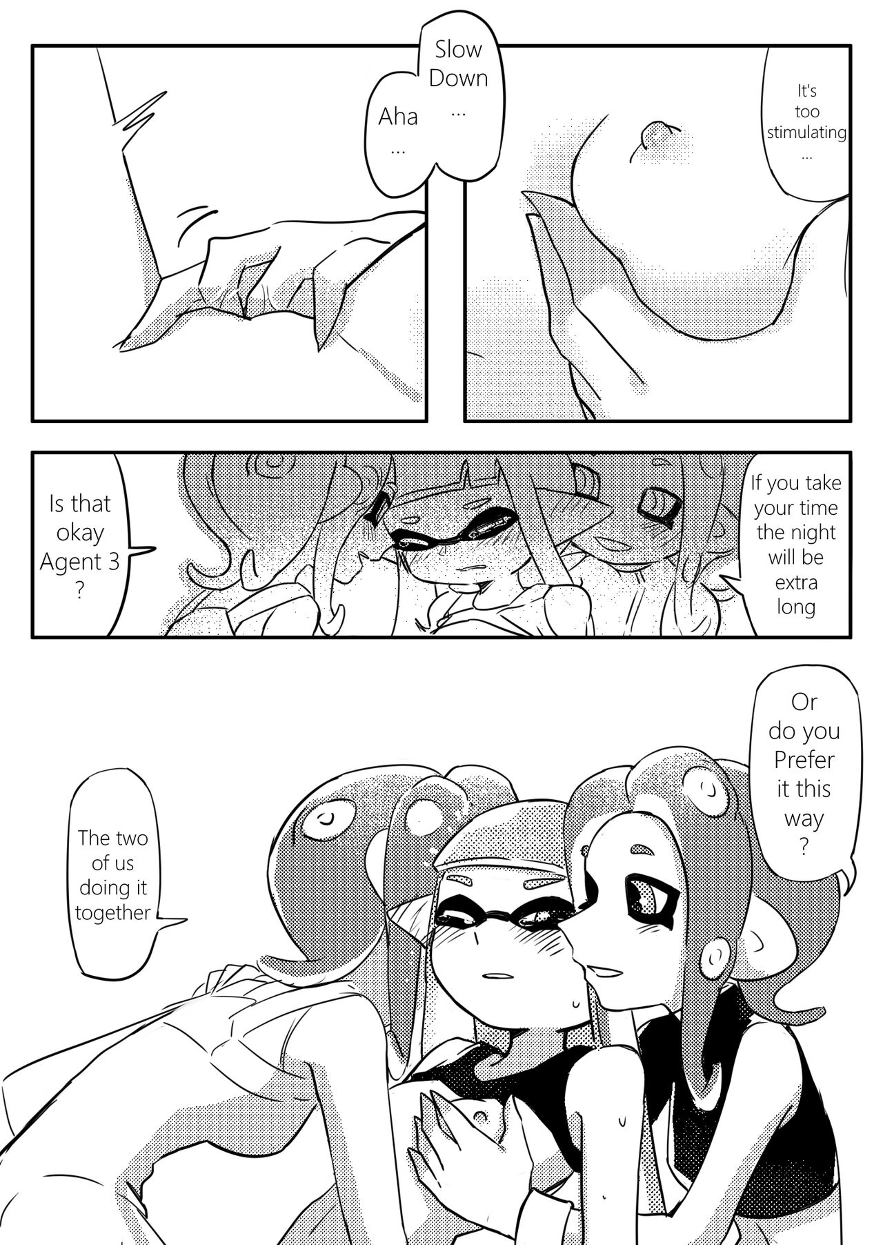 [Natsuiro] Futari Te, (Splatoon) [English] image number 14