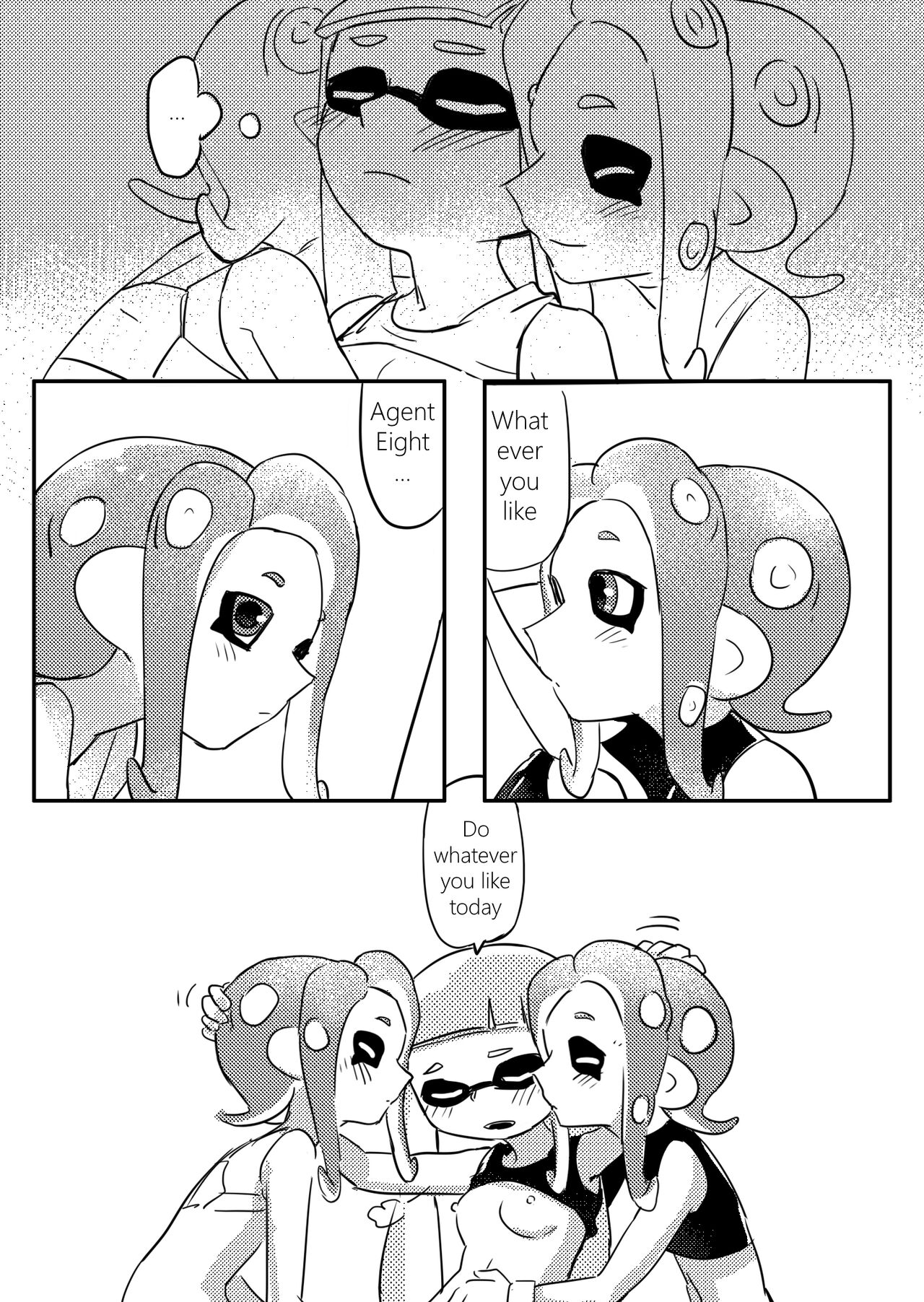 [Natsuiro] Futari Te, (Splatoon) [English] image number 15