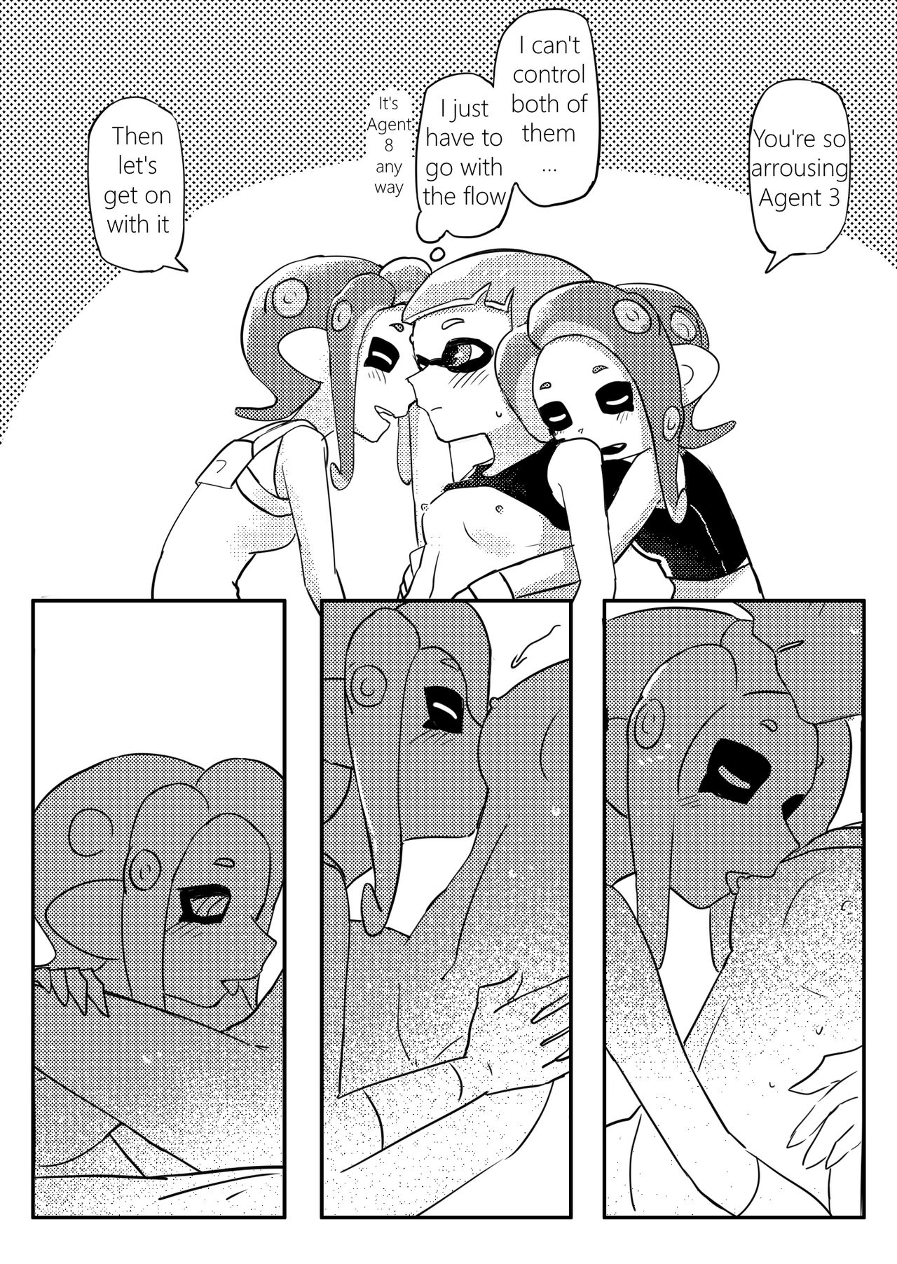 [Natsuiro] Futari Te, (Splatoon) [English] image number 16