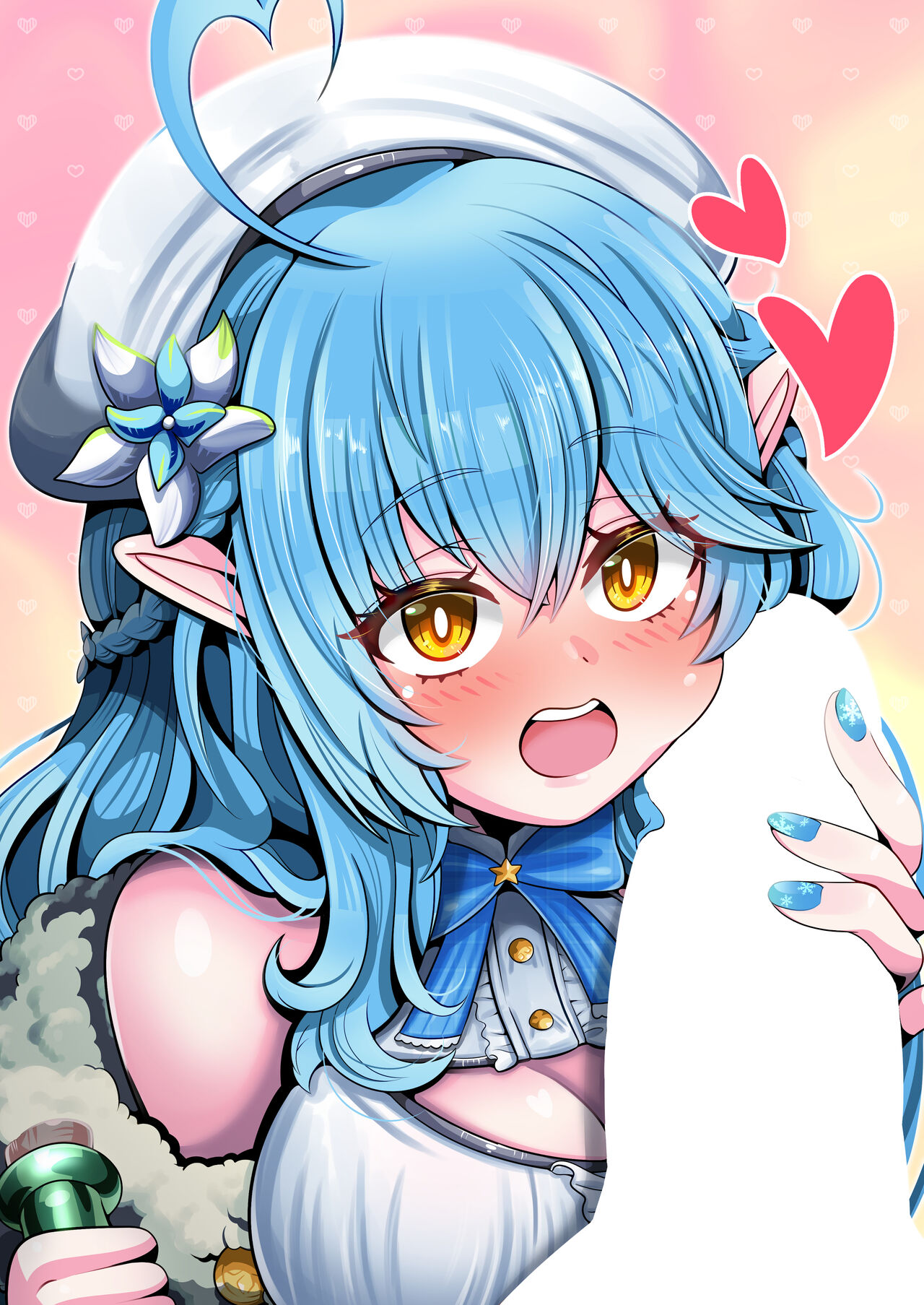 [Minominiya (Minomini)] Futashishi x Lamy (Shishiro Botan, Yukihana Lamy) [Digital] image number 23