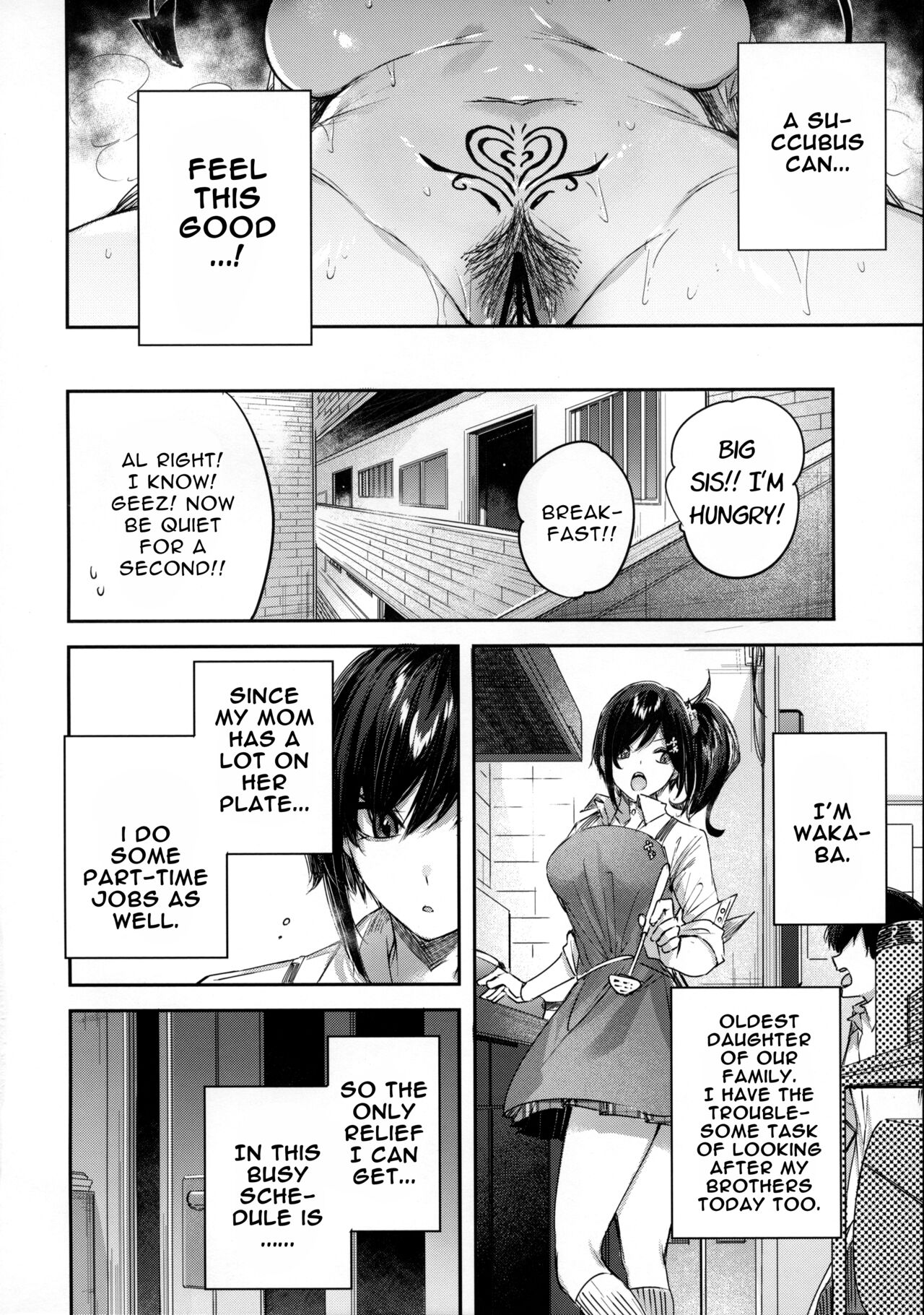 (C102) [Chocolate Land (kakao)] Succubus wakaba epi-0 [English] [Daddy, Scan Me Harder!] 이미지 번호 9