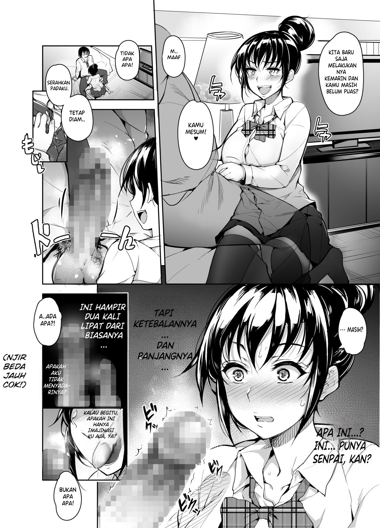 [Inukamedou (Ushino Naka)] Saimin Kareshi[Indonesian] image number 6