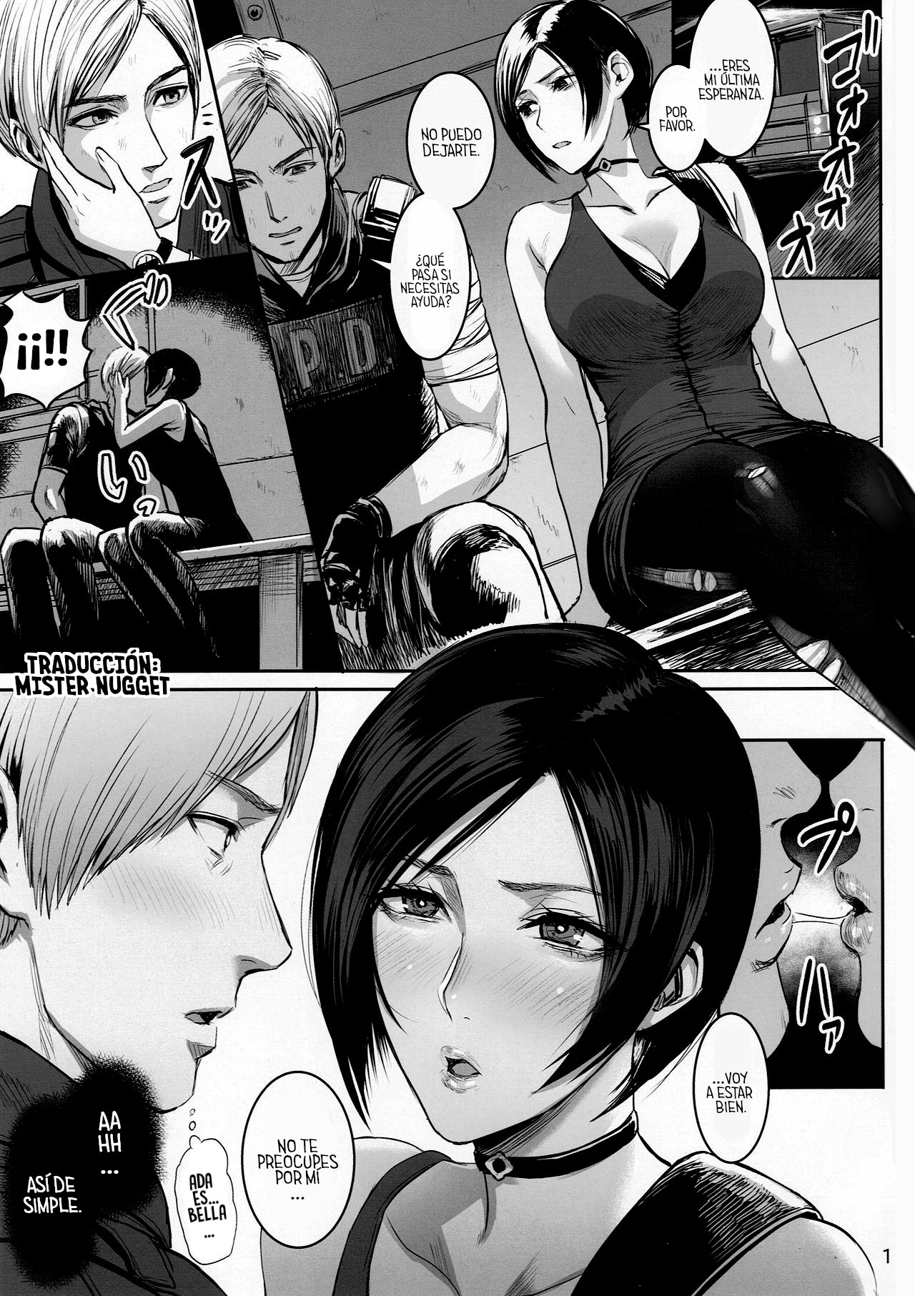 (C96) [Hebitunagary (SGK)]  La Técnica de seducción de Ada Wong - Versión Completa  |  Ada Wong no Irojikake Kanseiban (Resident Evil) [Spanish] [Mr. Nugget] image number 2