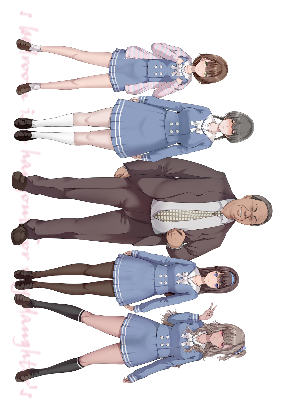 [規制当局 (リヒャルト・バフマン)] パパの寝室は娘友達のたまり場 1 - 3 изображение № 122