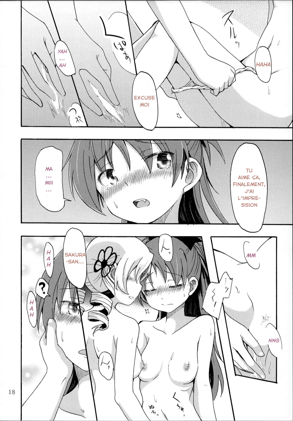 (Mou Nanimo Kowakunai 17) [Burakuradou (Takeshisu)] MamiAn! Seikatsu! (Puella Magi Madoka Magica) [French] numero di immagine  19