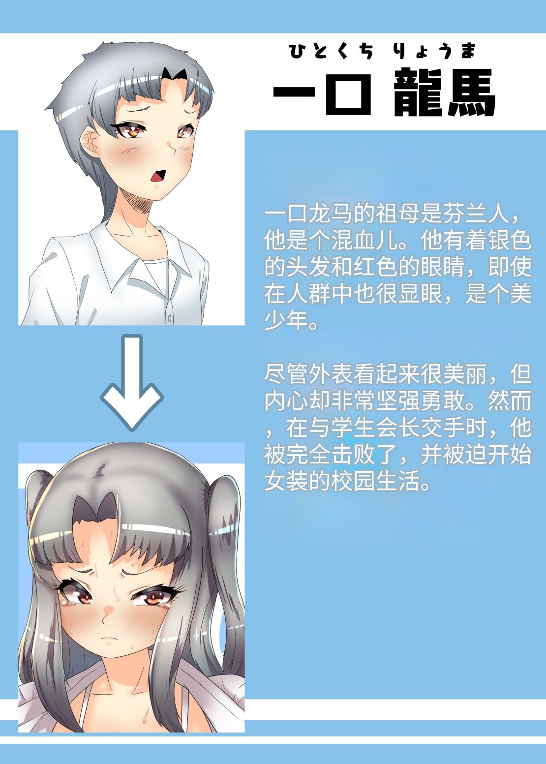 [Nitiniti Sowa (Apacchi)] Futanari Seitokaichou no Furyou Otokonoko Kousei Keikaku 2 [Chinese] [药娘小月个人机翻] 画像番号 3