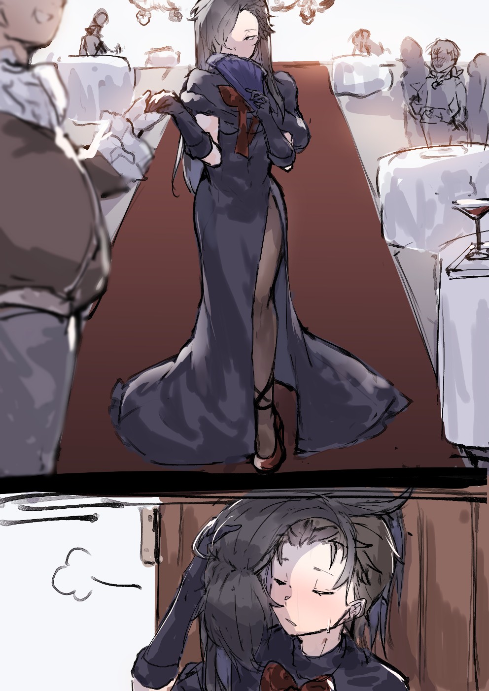 [Angel] Subaru x Emilia and Rem futa image number 1