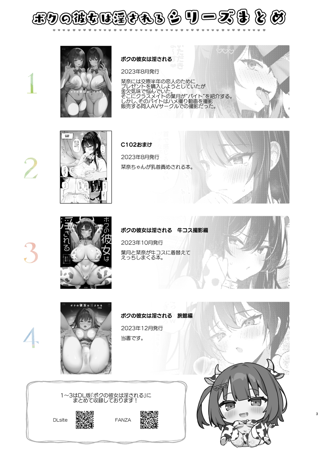 [Asatsukimint (Mintice)] Boku no Kanojo wa Midasareru Ryokan Hen [Digital] image number 3