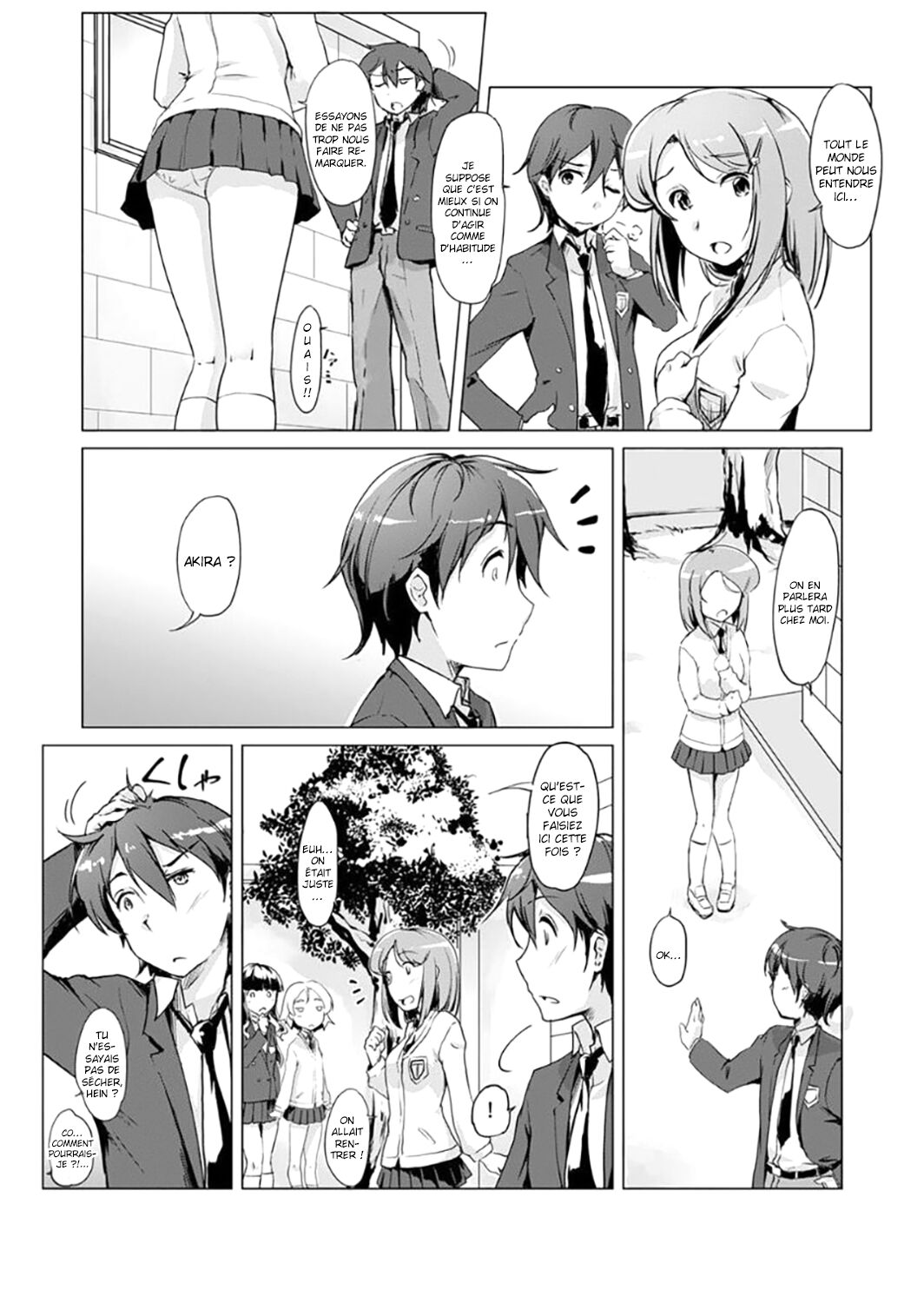 [Tokinobutt] Ecchi Shitara Irekawacchatta!? | On a échangé nos corps après avoir baisé ?! Ch. 1-3 [French] [La sainte Perv'] image number 33