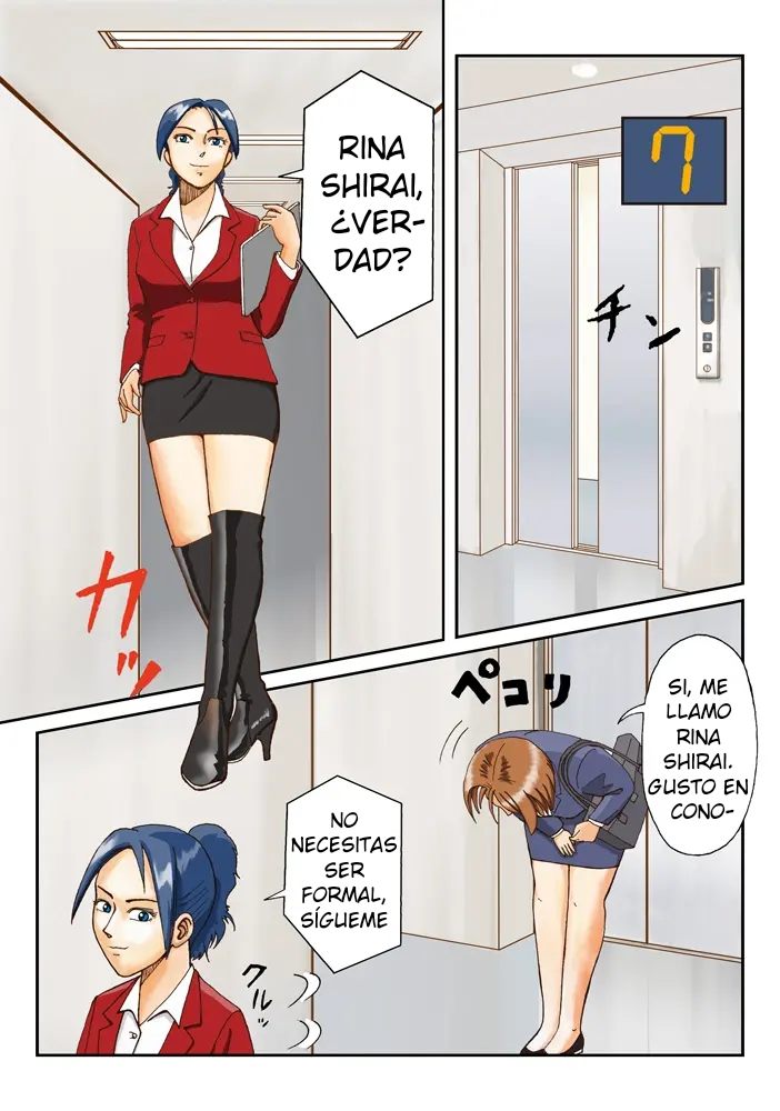 Dorei Shain Anal Maso Choukyou 1 - Shinjin Kenshuu Hen [Delnero] [Spanish] image number 6