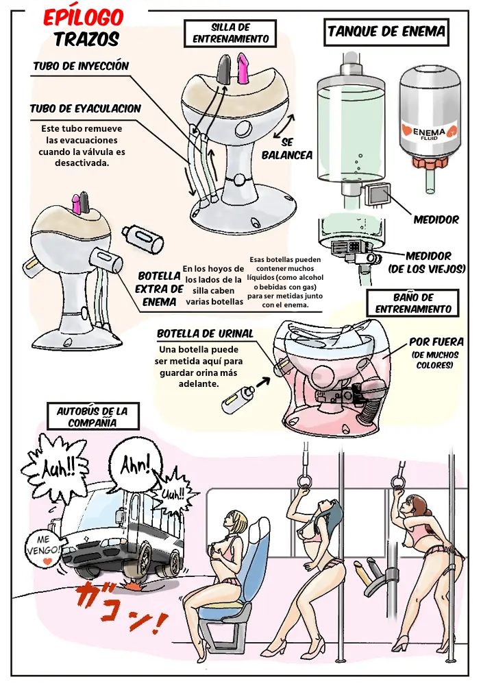[B Kaiman] Dorei Shain Anal Maso Choukyou 1 - Shinjin Kenshuu Hen [Spanish] [Delnero] image number 30