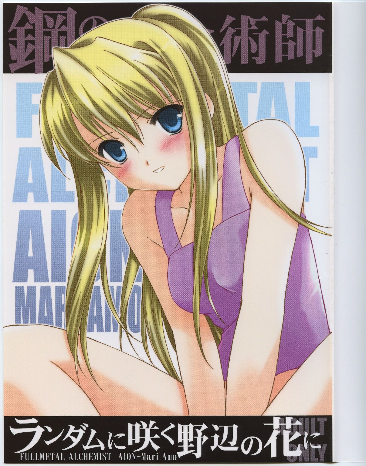 (C65) [Aion (Amou Mari)] Random Ni Saku Nobe No Hana Ni (Full Metal Alchemist) 图片编号 1