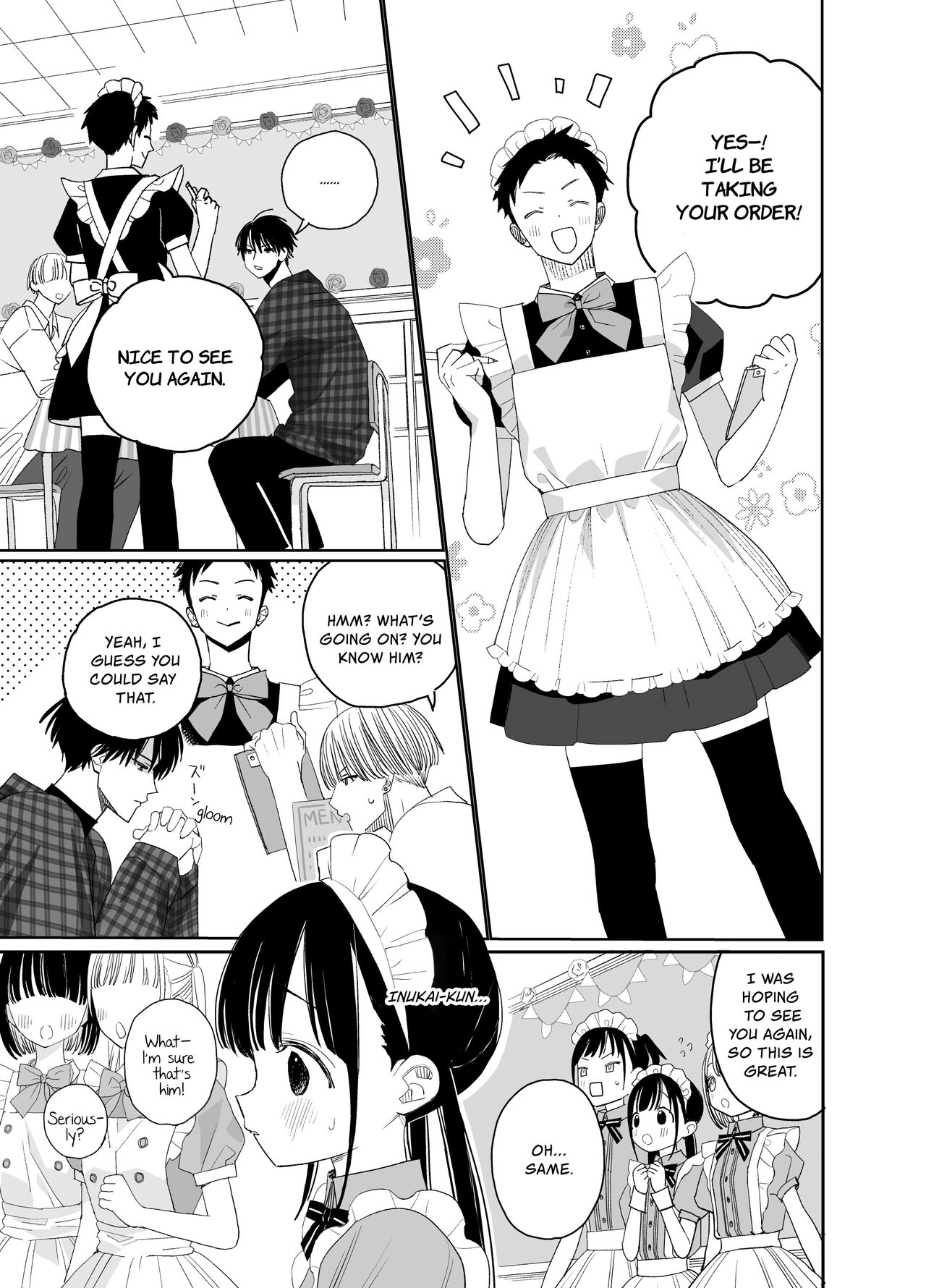 [S-Size (Shinachiku)] Matatabi-sou no Shiro-kun - Bunkasai no Maid-san | Shiro-kun from the Catnip Manor - The Maid at the Cultural Festival [English] [Occult Buns] [Digital] Bildnummer 9