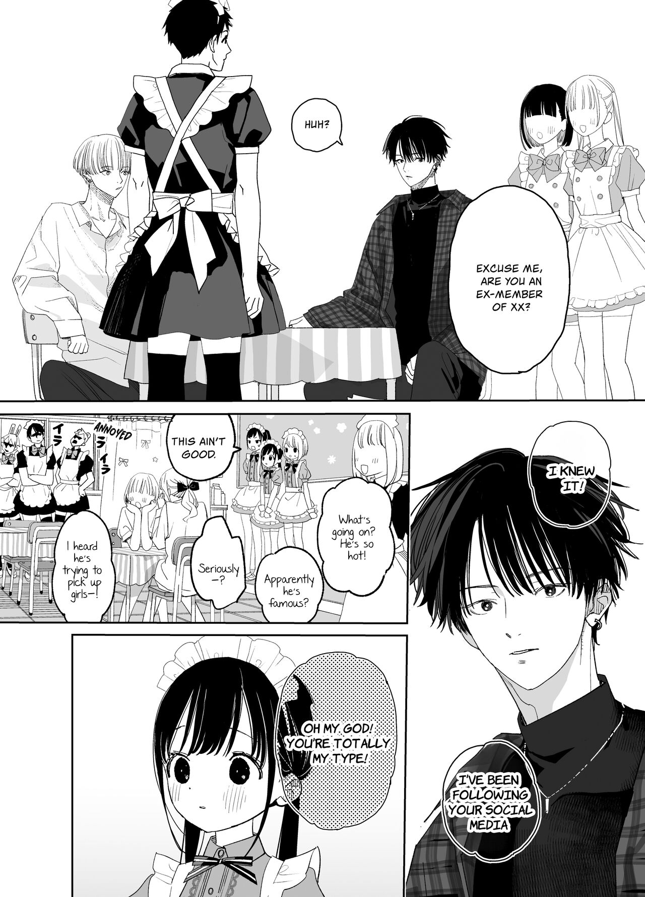 [S-Size (Shinachiku)] Matatabi-sou no Shiro-kun - Bunkasai no Maid-san | Shiro-kun from the Catnip Manor - The Maid at the Cultural Festival [English] [Occult Buns] [Digital] Bildnummer 10