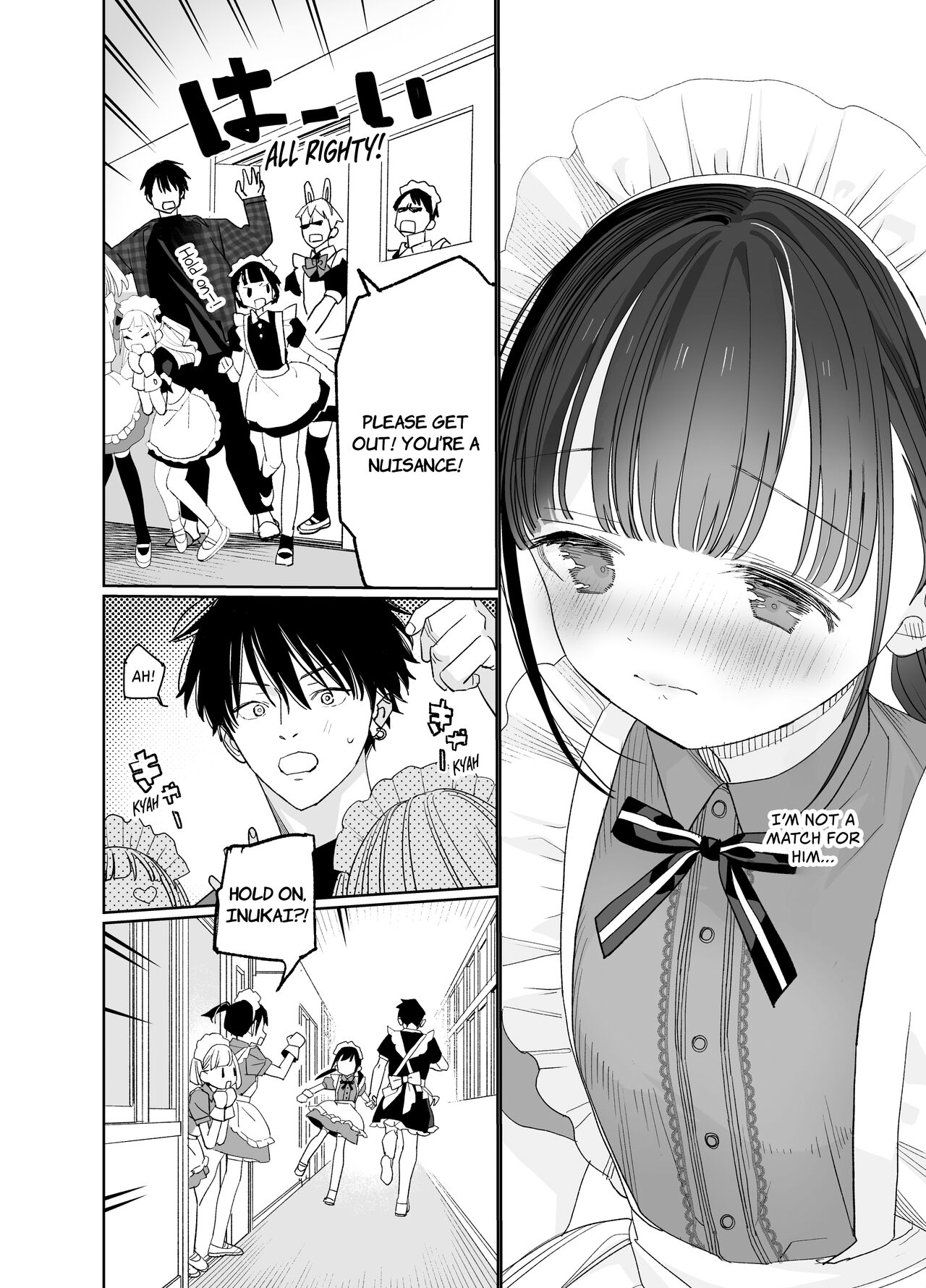 [S-Size (Shinachiku)] Matatabi-sou no Shiro-kun - Bunkasai no Maid-san | Shiro-kun from the Catnip Manor - The Maid at the Cultural Festival [English] [Occult Buns] [Digital] Bildnummer 12