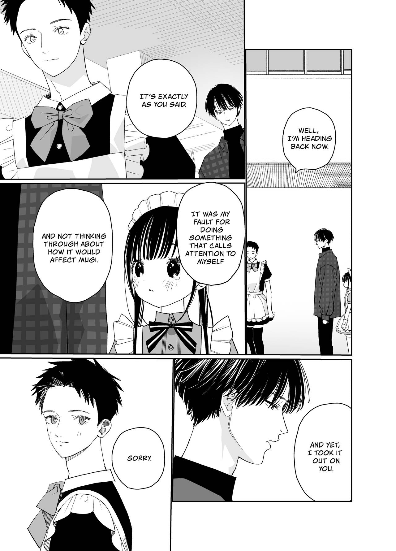 [S-Size (Shinachiku)] Matatabi-sou no Shiro-kun - Bunkasai no Maid-san | Shiro-kun from the Catnip Manor - The Maid at the Cultural Festival [English] [Occult Buns] [Digital] Bildnummer 19