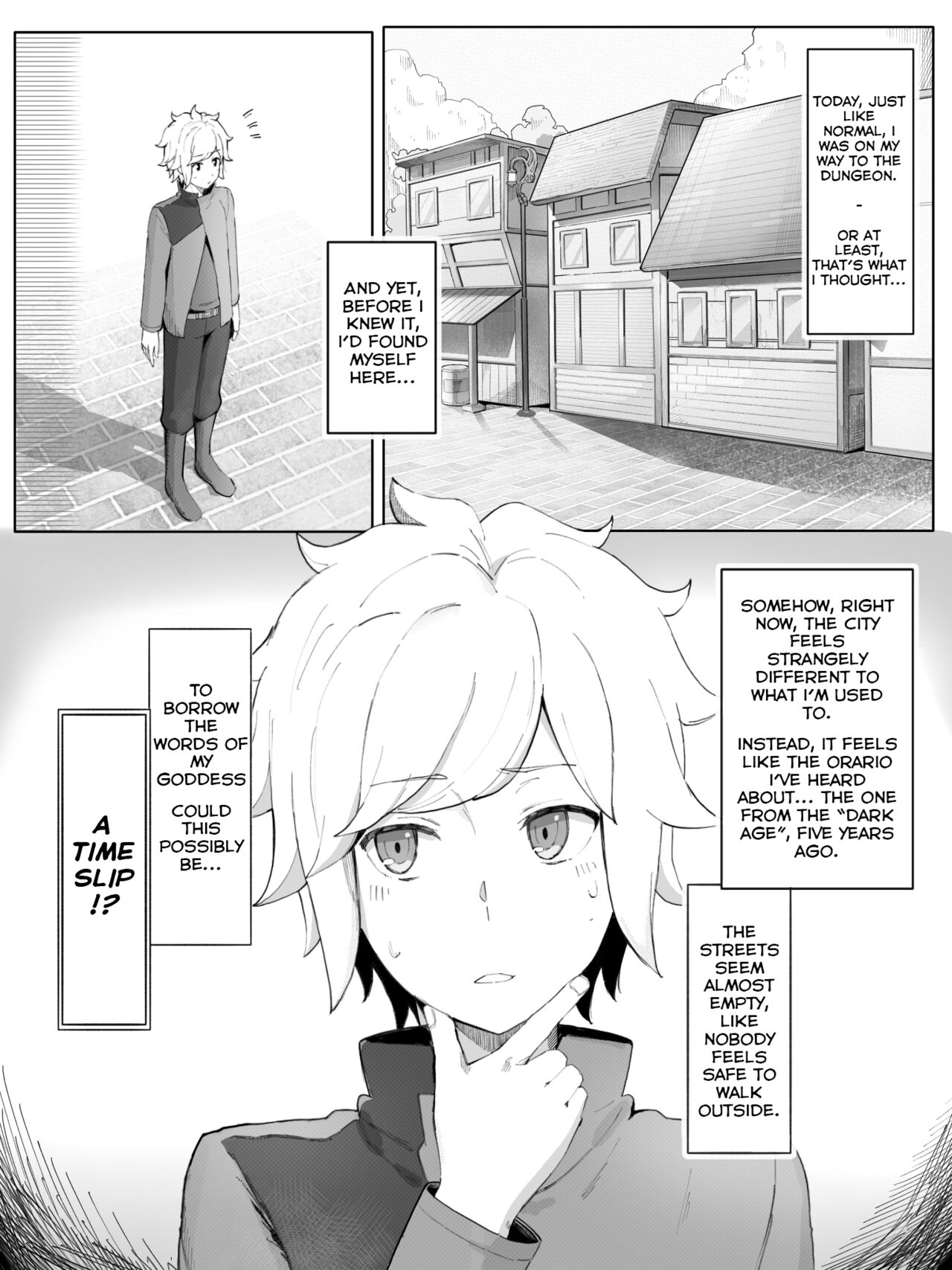 [Yamada Rimuru] Is It Wrong To Make Ryu Happy In The Past? (Dungeon ni Deai o Motomeru no wa Machigatteiru Darou ka) [English] изображение № 2