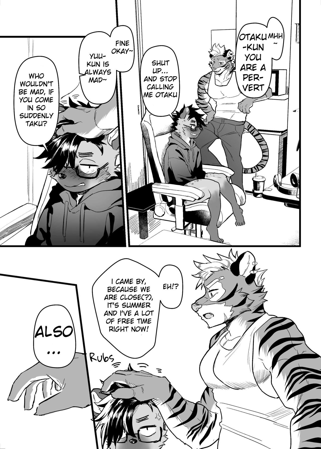 [HARD DROP (Mada Tarou)] SIZE DIFFERENCE [Digital] [ENG] [DECENSORED] INCOMPLETED image number 5