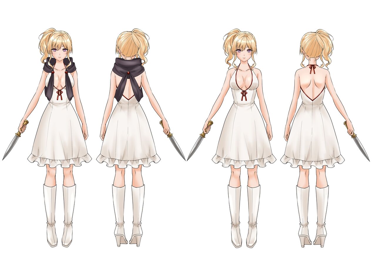 [Seika Kairaku Shoten (Eltoria, Rurimaru)] Yami Ochi Sister no Marunomi Kairaku Osen ~NTR Shi ni kuru Yatsu Zenin Marunomi Sureba Watashi no Kachida yo ne~ | Vore Pleasure Contamination of a Darkly Corrupted Cleric [English] image number 35