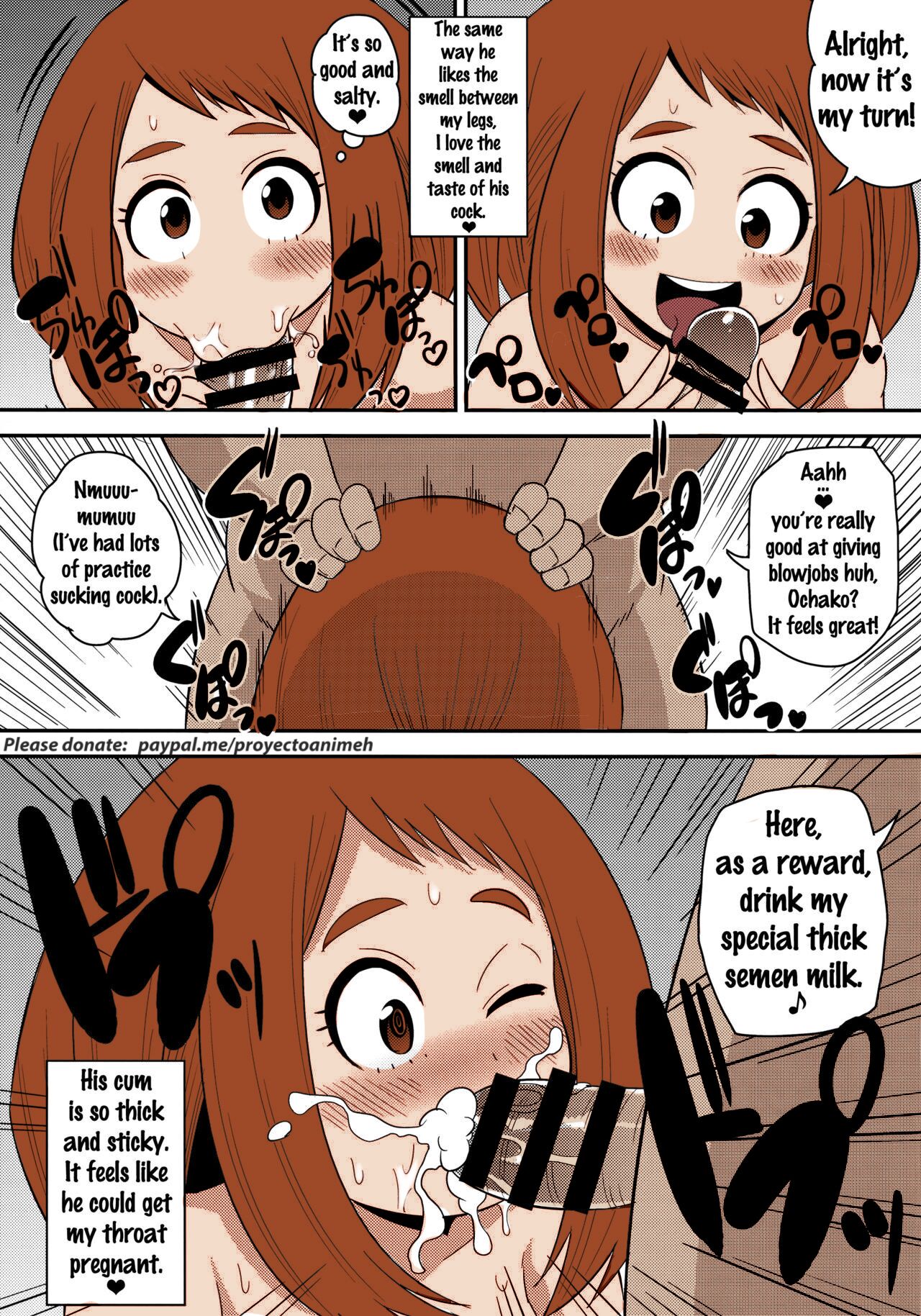 (C90) [Shi-zu House (Iguchi Sentarou)] Ochako Bitch Academia (Boku no Hero Academia) image number 6