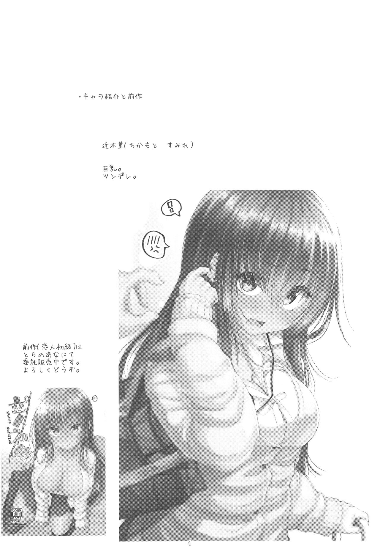 (C95) [Sendankaisen (Mokufu)] Koibito Beginner numero di immagine  3