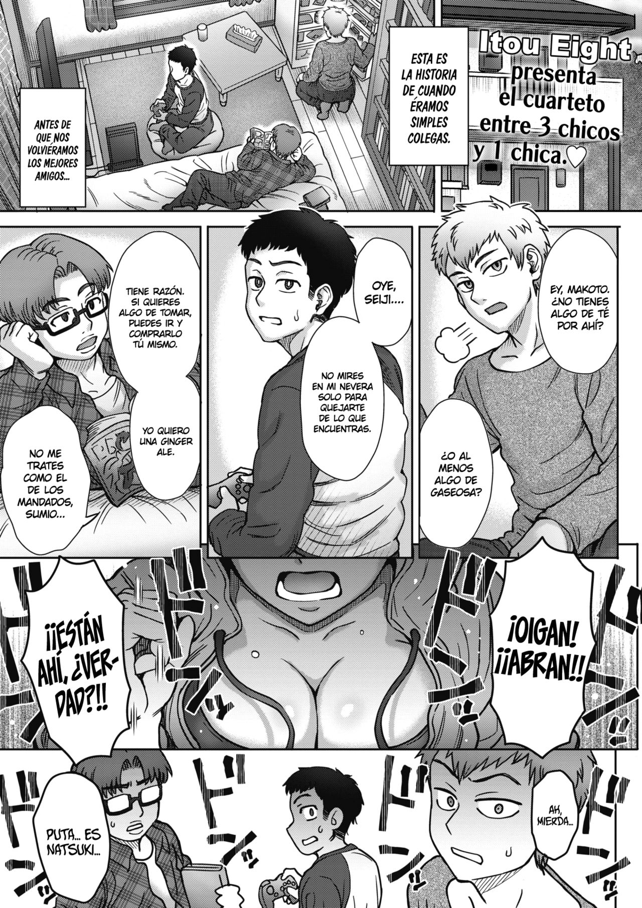 [Itou Eight] Sex Best Friends (COMIC Shitsurakuten 2019-05) [Spanish] [K.A. Works] [Digital] image number 1