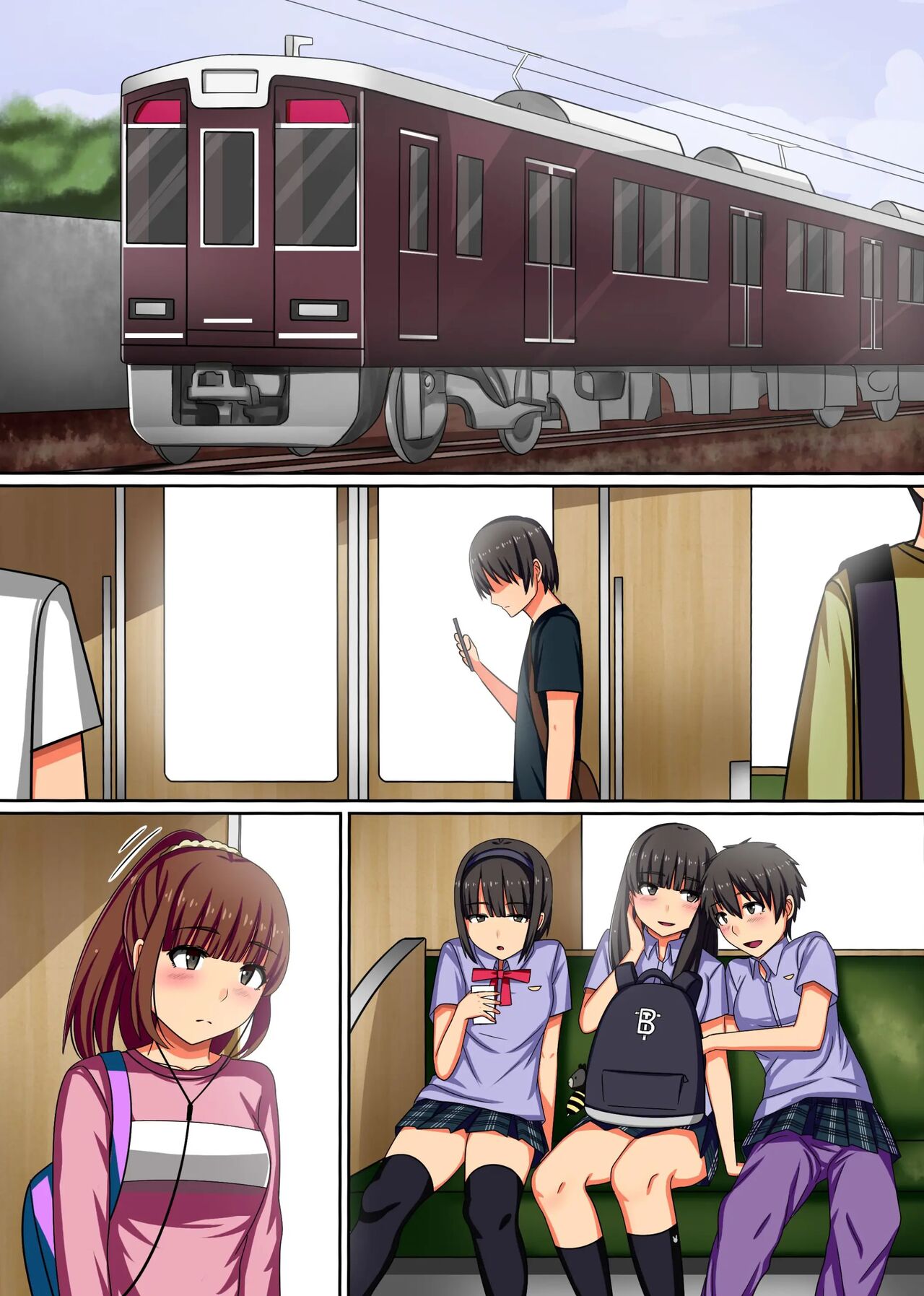 [NCP (Kawano Masatoshi)] Jikan yo  Tomare! Tsuugaku Tochuu no Muteikou, Muhyoujou na Joshi Gakusei o Hamemakuru! imagen número 27