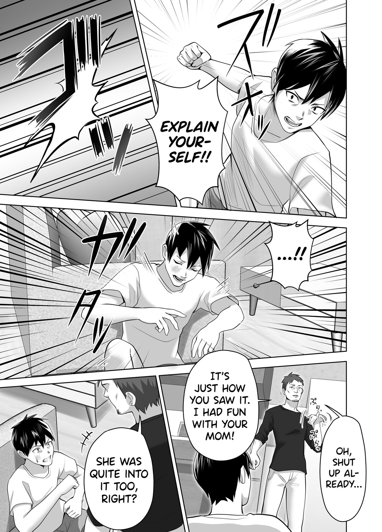 [Tsubonuma] Omae no Kaa-chan Sugee Yokatta yo. [English] [biribiri] [Digital] 图片编号 69