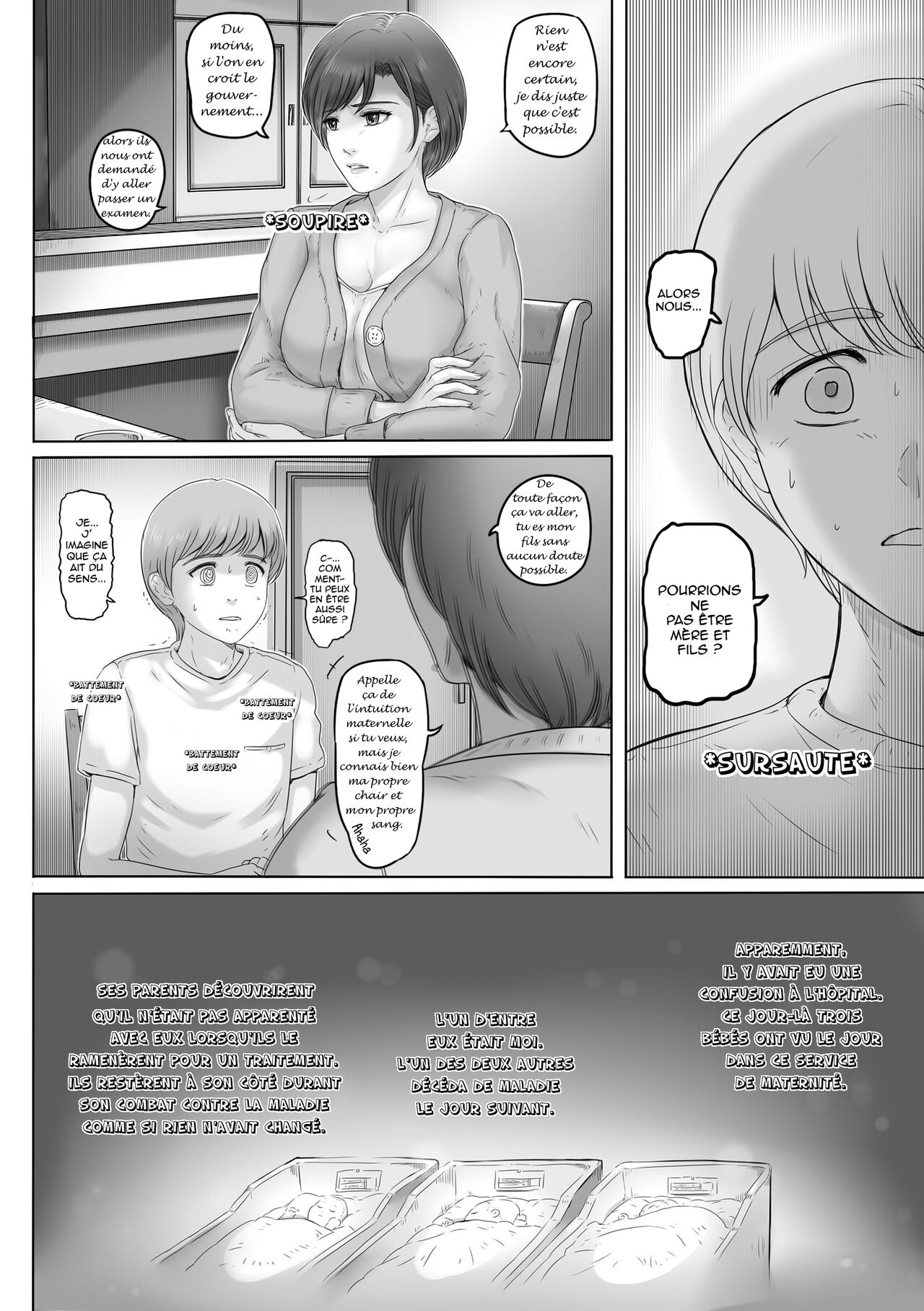 [Lemon Cake (Lemon Keiki)] Okaa-san wa Koko ni Iru - Ma mère est... ici ! [French] [Excavateur] (on going) image number 2