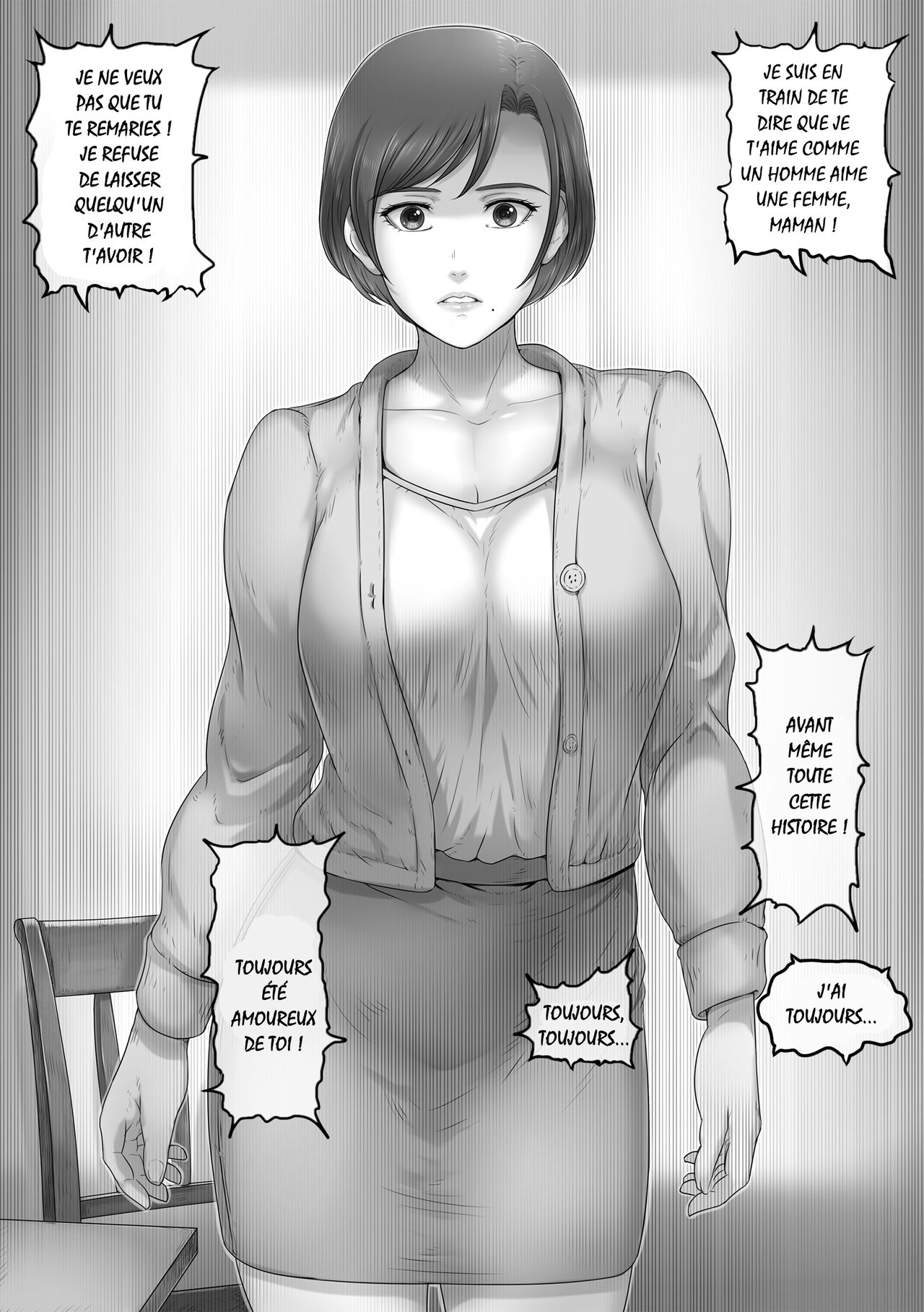 [Lemon Cake (Lemon Keiki)] Okaa-san wa Koko ni Iru - Ma mère est... ici ! [French] [Excavateur] (on going) image number 7