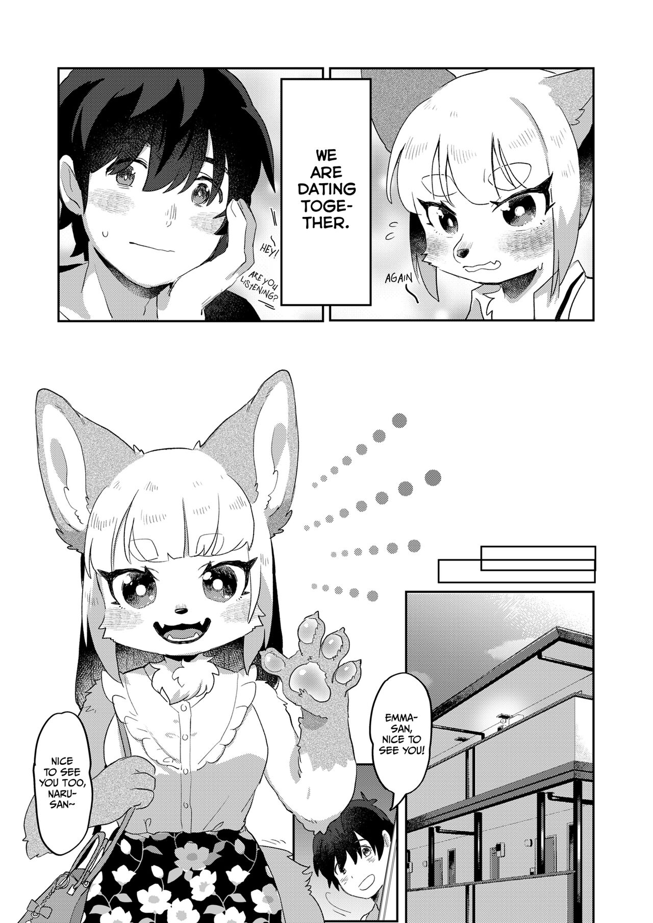 (Kemoket 12) [moffle (mabo)] Kimi no Shippo wo Mofuritai! | I Want to Pet Your Tail Too! [English] [Haj3] изображение № 6