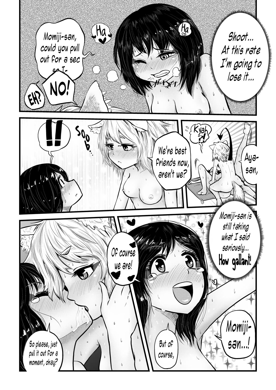 [Kuusou Etoile (CARTE)] Momiji ga Tengu no Hishu de Chinchin Hayashite Aya no Manko ni Nama Nakadashi Guchuguchu Shirumamire SEX (Touhou Project) [English] [Pedy] image number 21