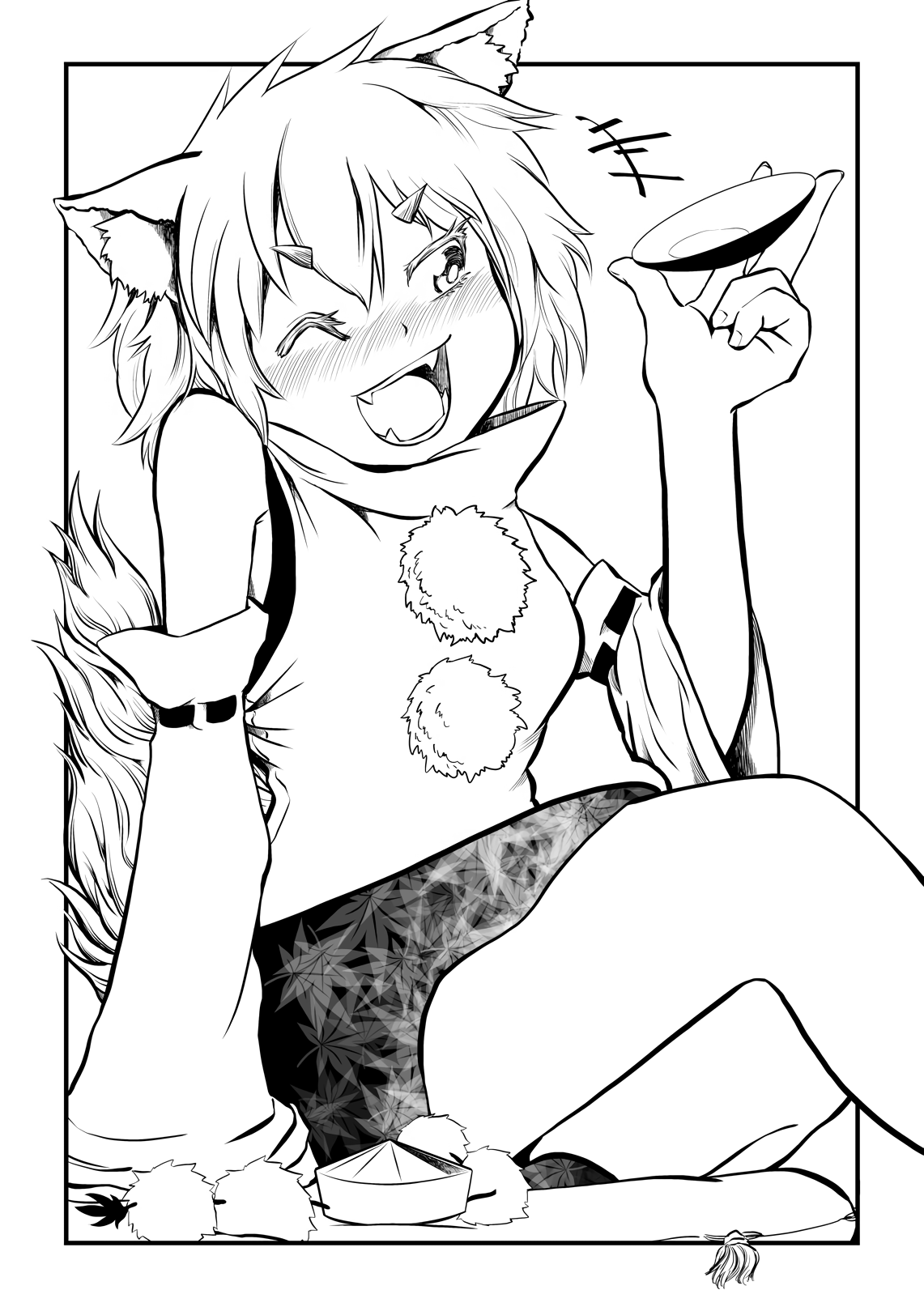 [Kuusou Etoile (CARTE)] Momiji ga Tengu no Hishu de Chinchin Hayashite Aya no Manko ni Nama Nakadashi Guchuguchu Shirumamire SEX (Touhou Project) [English] [Pedy] image number 29