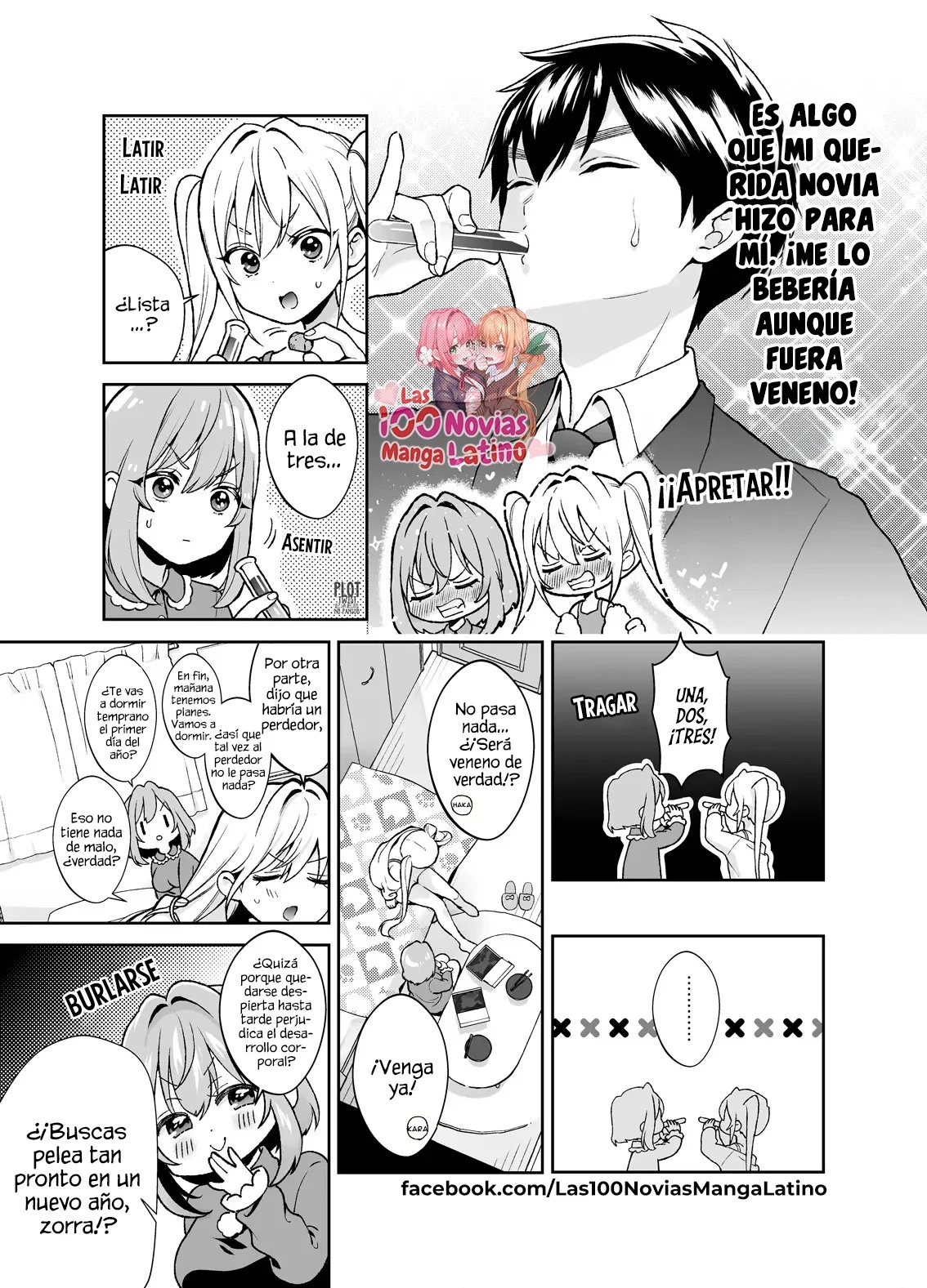 [Yume no Tsuzuki (Yumemiteeru)] Hakari to Karane to IchaLove H suru HON (Kimi no Koto ga Daidaidaidaidaisuki na 100-nin no Kanojo) [Spanish] [Plot Twist No Fansub] [Digital] image number 4