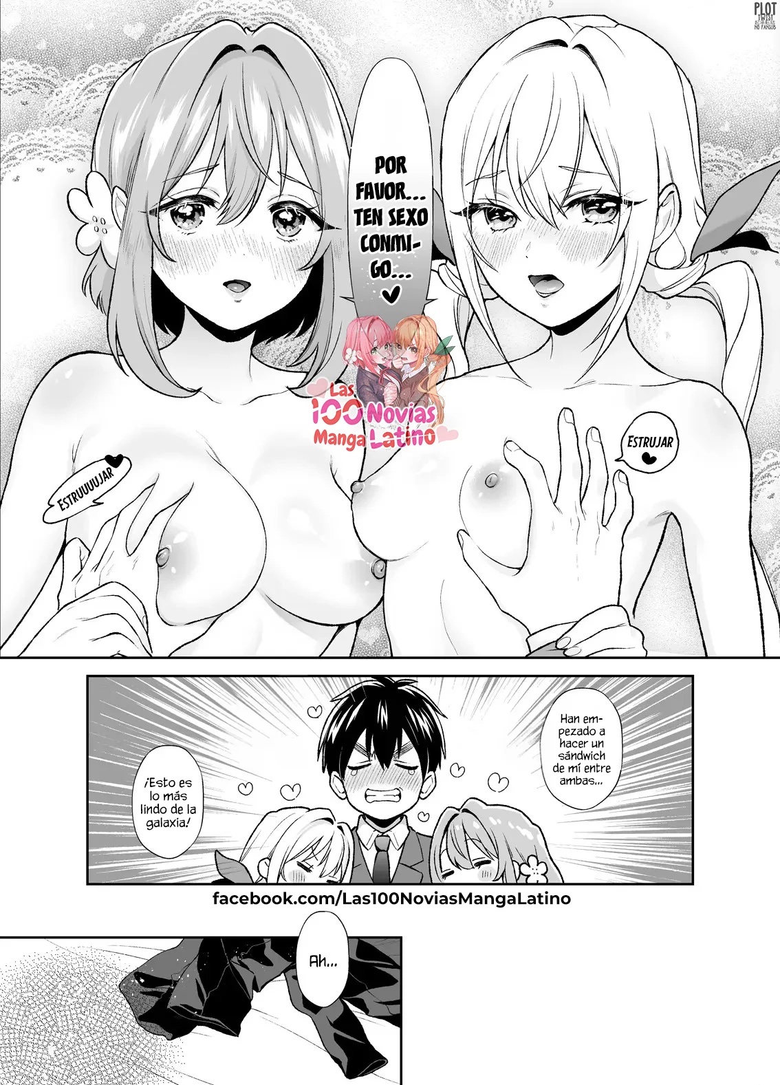 [Yume no Tsuzuki (Yumemiteeru)] Hakari to Karane to IchaLove H suru HON (Kimi no Koto ga Daidaidaidaidaisuki na 100-nin no Kanojo) [Spanish] [Plot Twist No Fansub] [Digital] image number 10