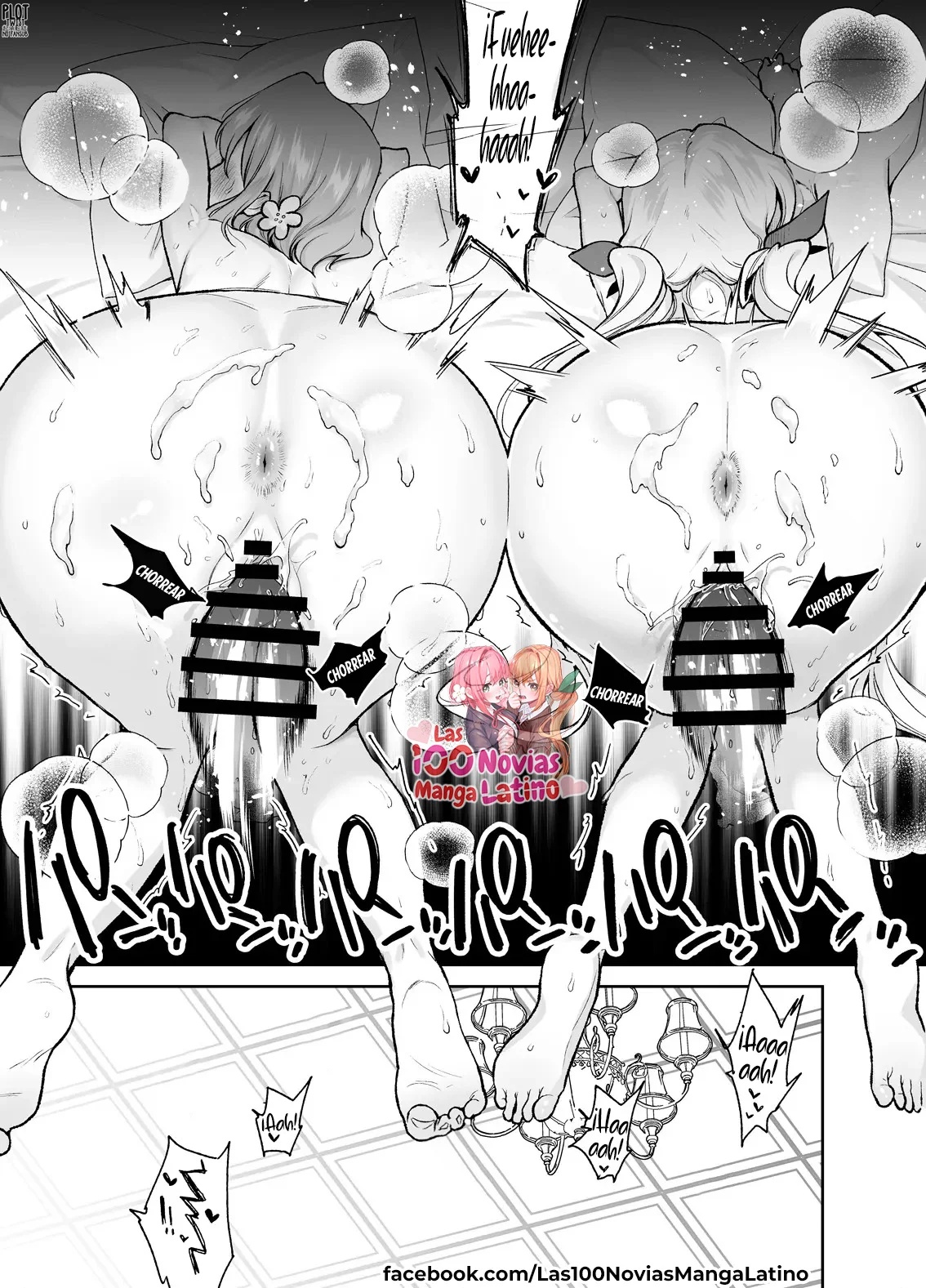 [Yume no Tsuzuki (Yumemiteeru)] Hakari to Karane to IchaLove H suru HON (Kimi no Koto ga Daidaidaidaidaisuki na 100-nin no Kanojo) [Spanish] [Plot Twist No Fansub] [Digital] image number 22