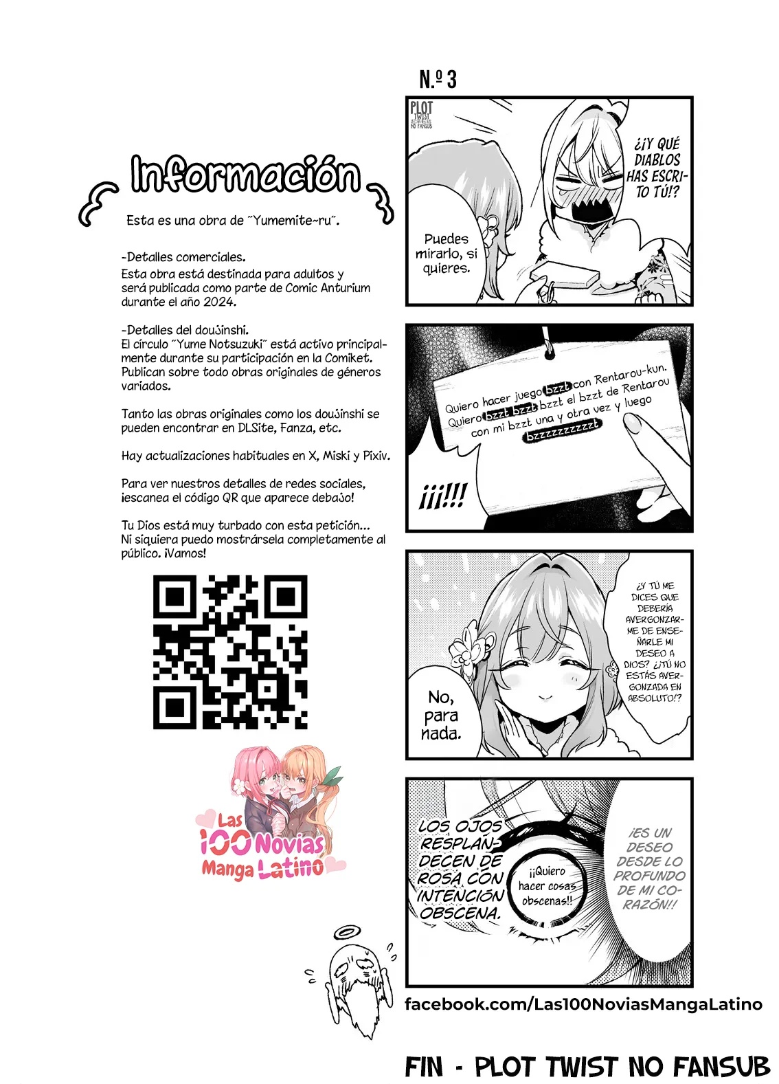 [Yume no Tsuzuki (Yumemiteeru)] Hakari to Karane to IchaLove H suru HON (Kimi no Koto ga Daidaidaidaidaisuki na 100-nin no Kanojo) [Spanish] [Plot Twist No Fansub] [Digital] image number 28