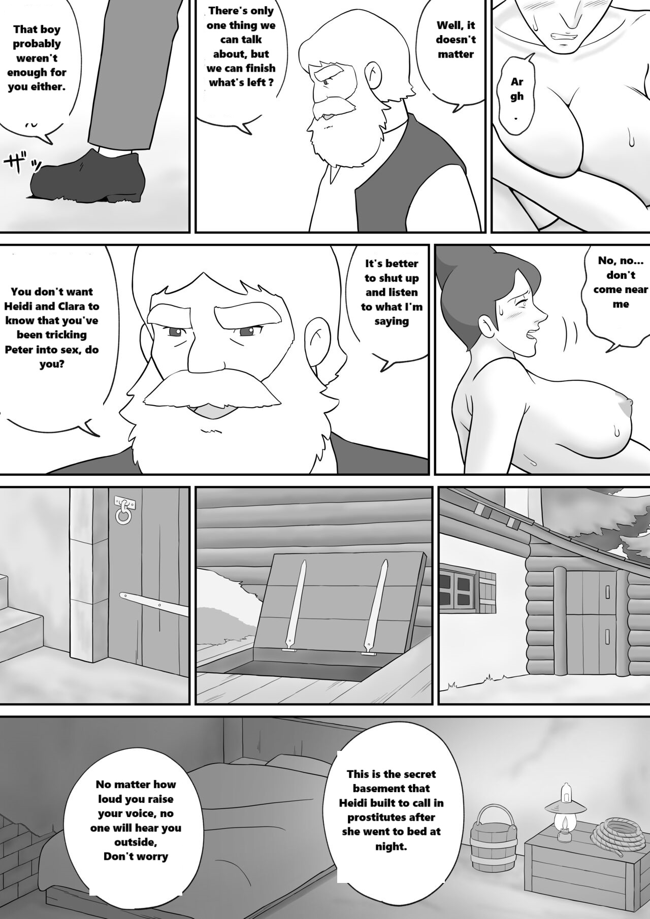 [Tokunaga Poosaku] Frankfurt no Jukujo Rottenmayer | Milf Rottenmayer In Frankfurt (Alps no Shoujo Heidi) [English] Bildnummer 17