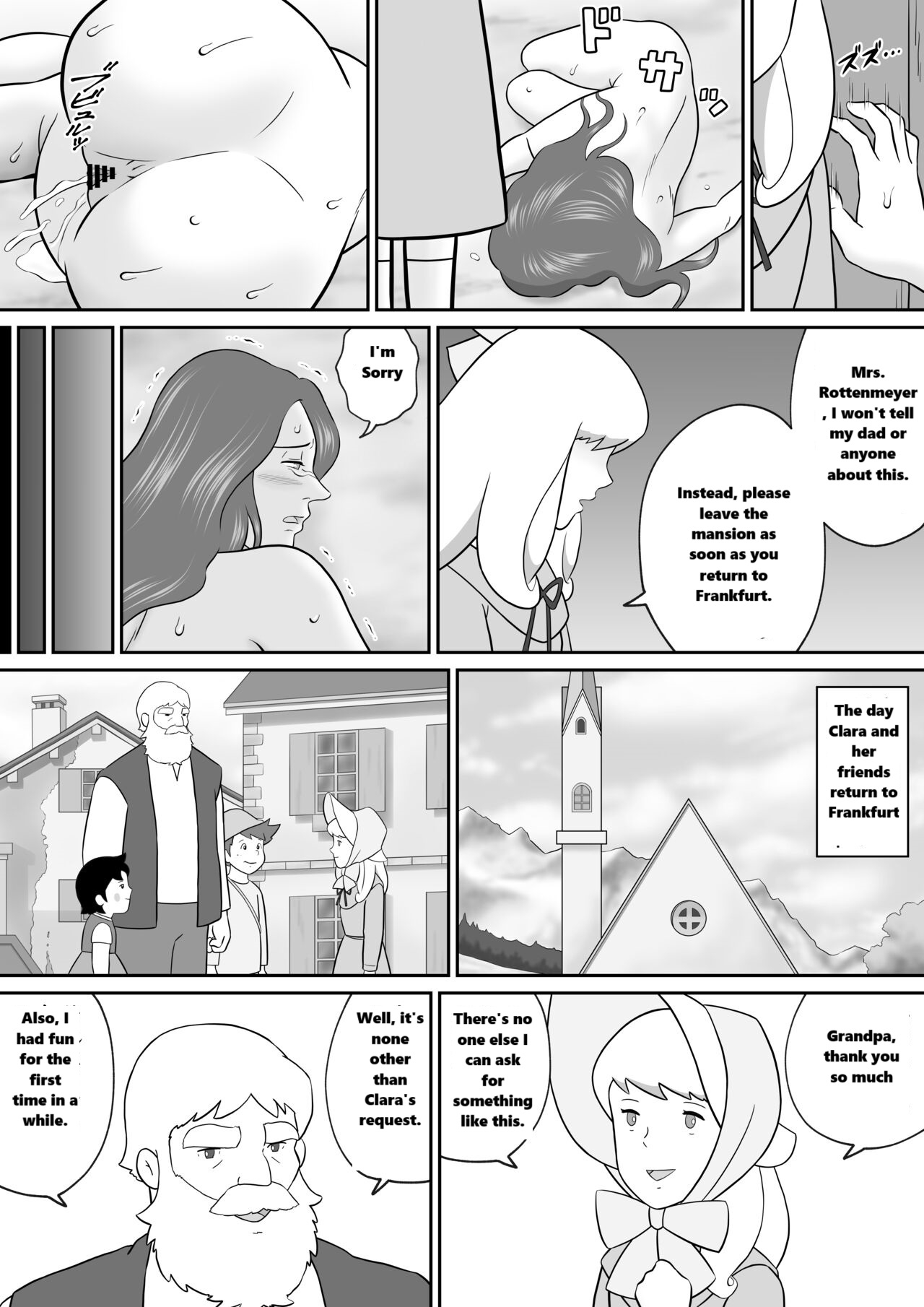 [Tokunaga Poosaku] Frankfurt no Jukujo Rottenmayer | Milf Rottenmayer In Frankfurt (Alps no Shoujo Heidi) [English] Bildnummer 34